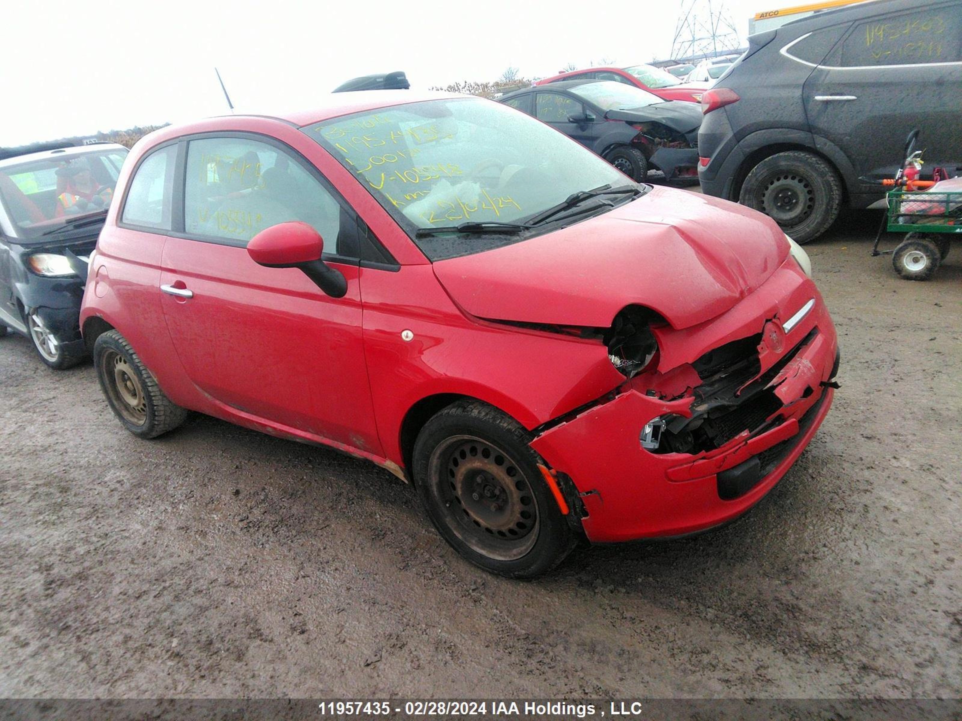 FIAT 500 2012 3c3cffar2ct105548