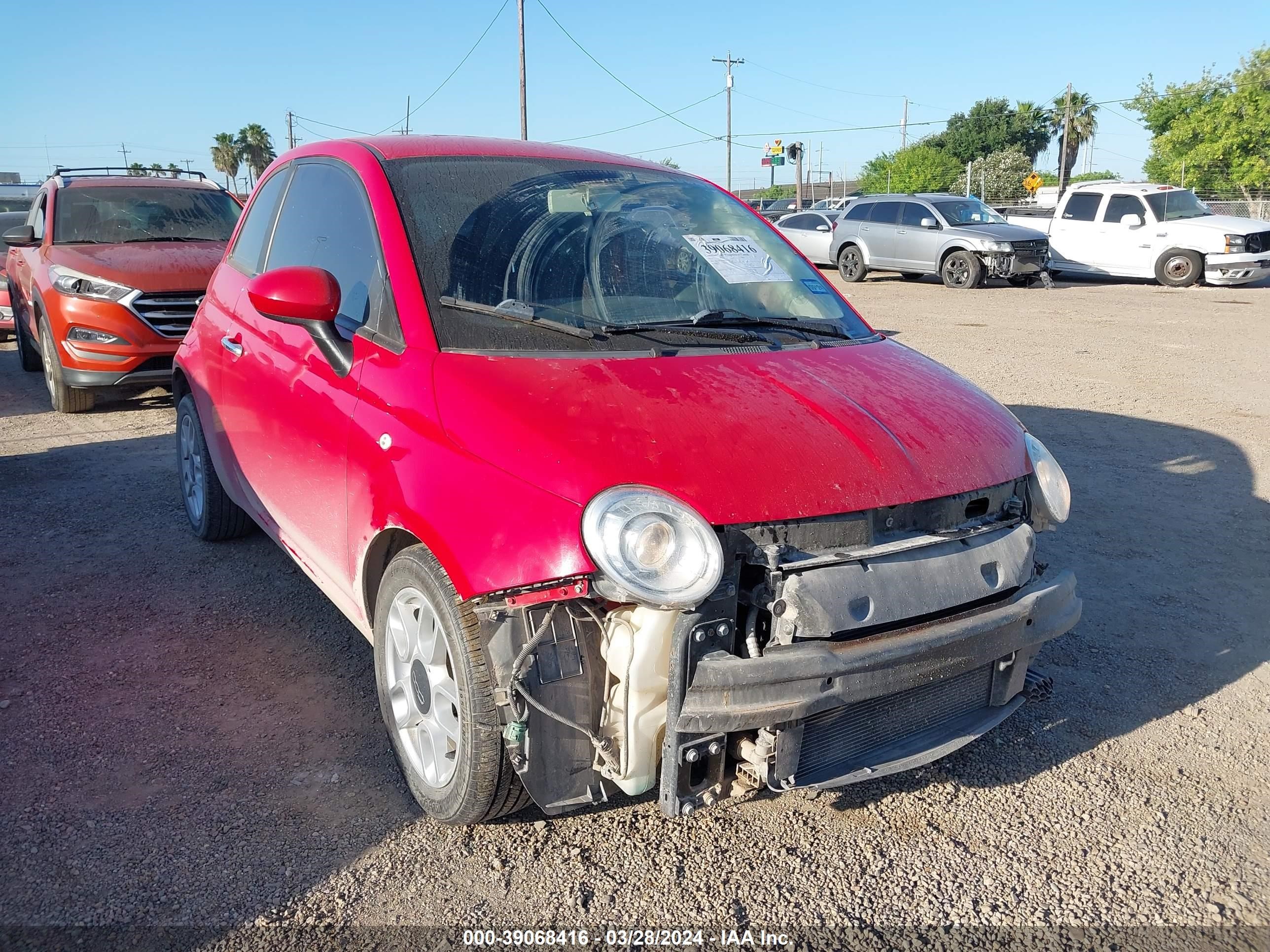 FIAT 500 2013 3c3cffar5dt554398