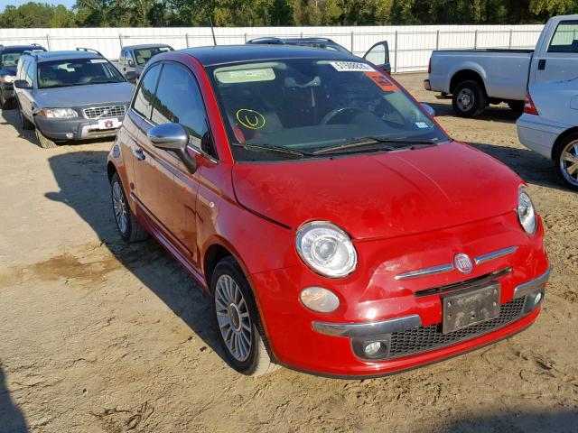 FIAT 500 LOUNGE 2012 3c3cffcr9ct385725