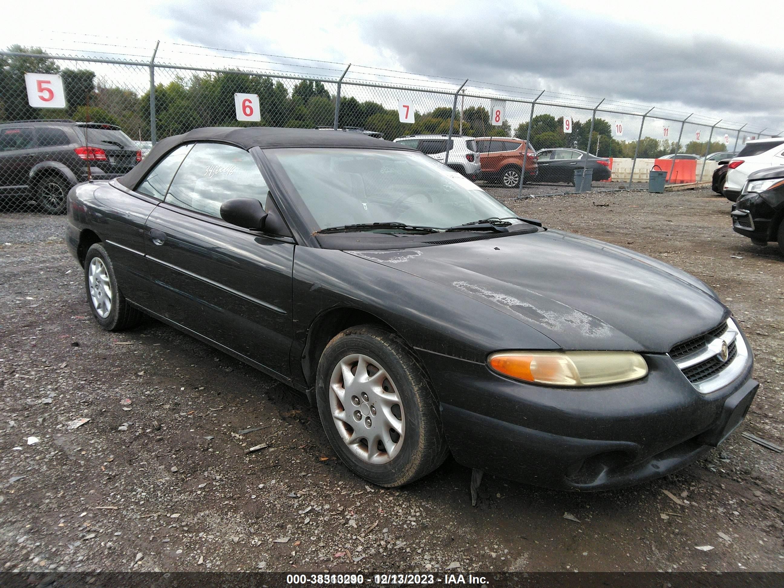 CHRYSLER SEBRING 1998 3c3el45h0wt262278