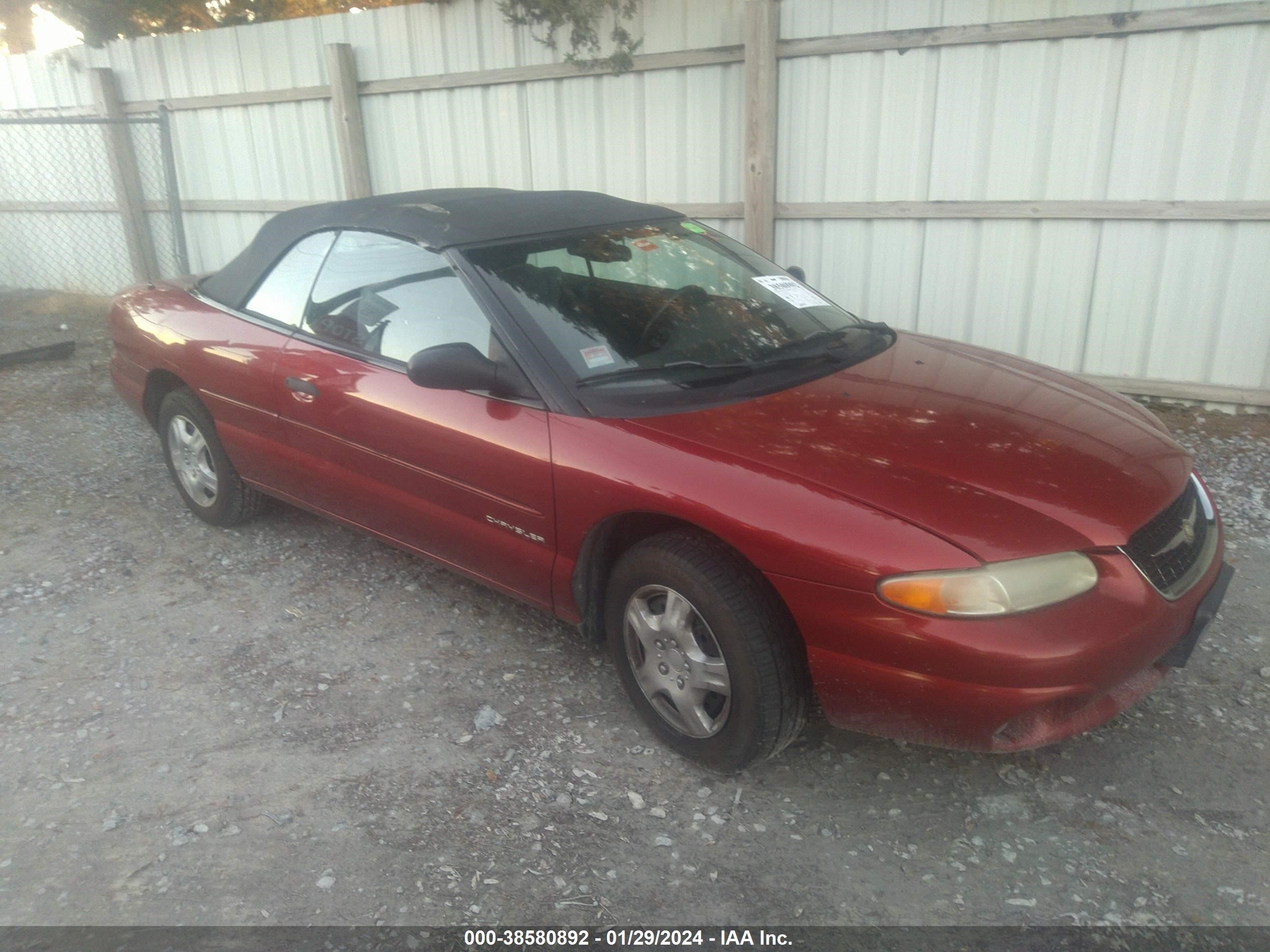 CHRYSLER SEBRING 2000 3c3el45h4yt244921