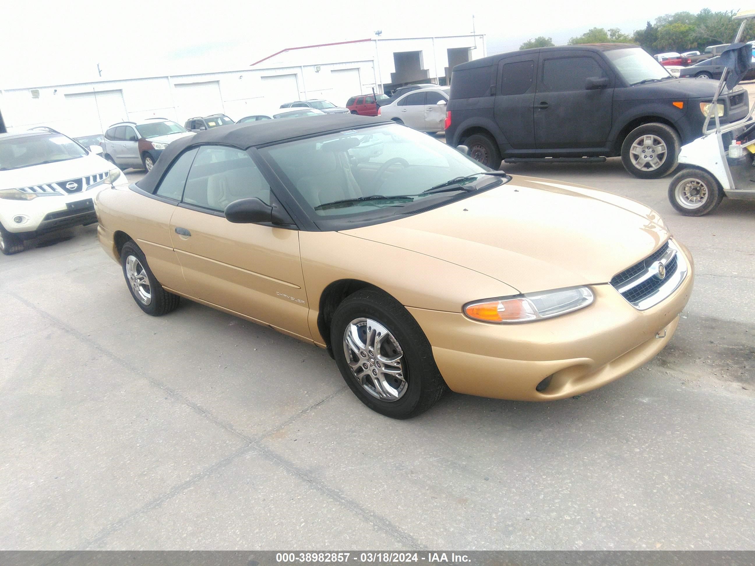 CHRYSLER SEBRING 1997 3c3el45h6vt569680