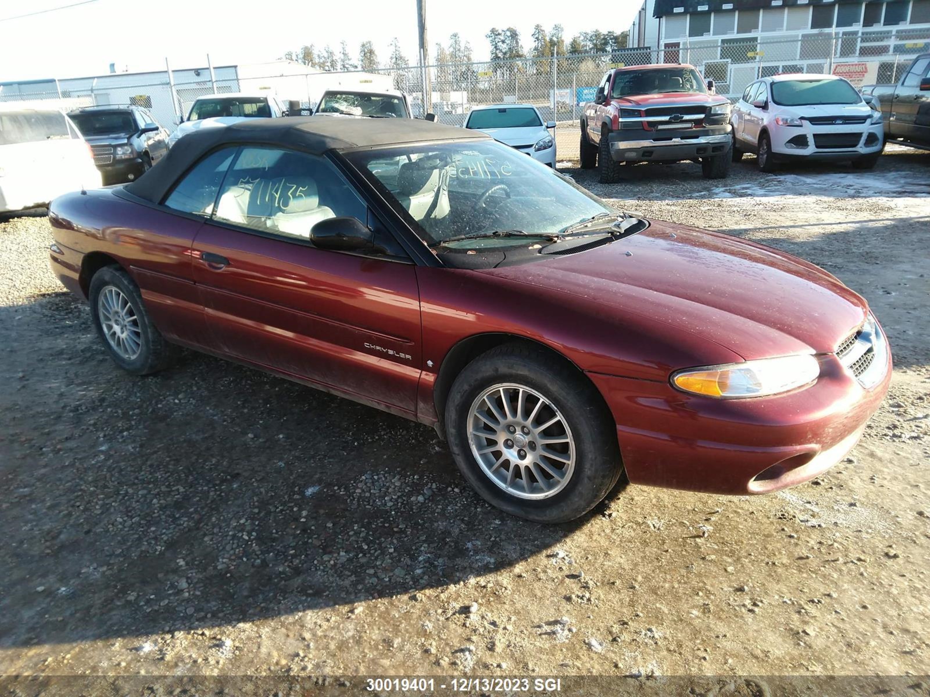 CHRYSLER SEBRING 1996 3c3el45h7tt244355