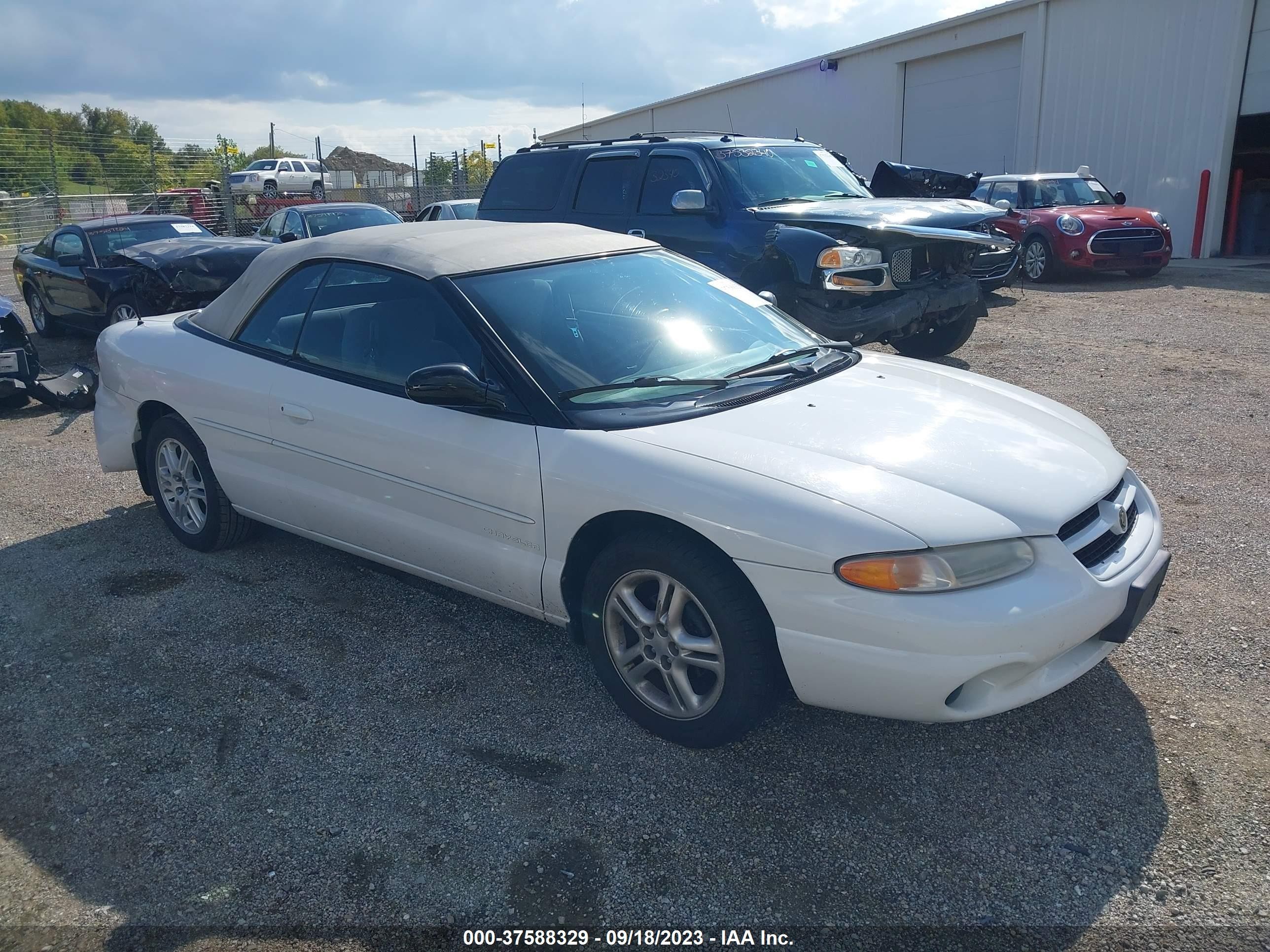 CHRYSLER SEBRING 1997 3c3el45h9vt623585