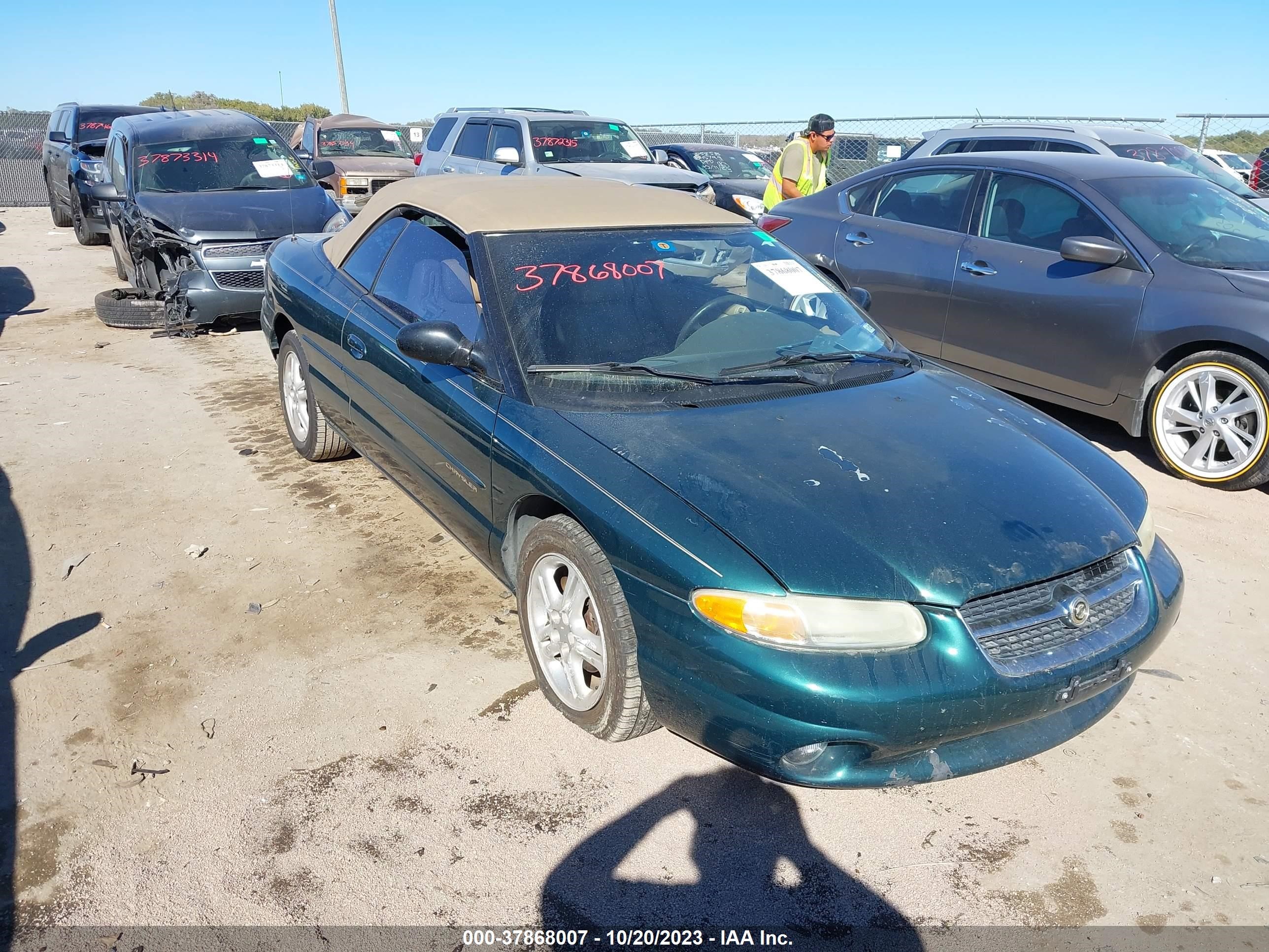 CHRYSLER SEBRING 1996 3c3el55h0tt320262