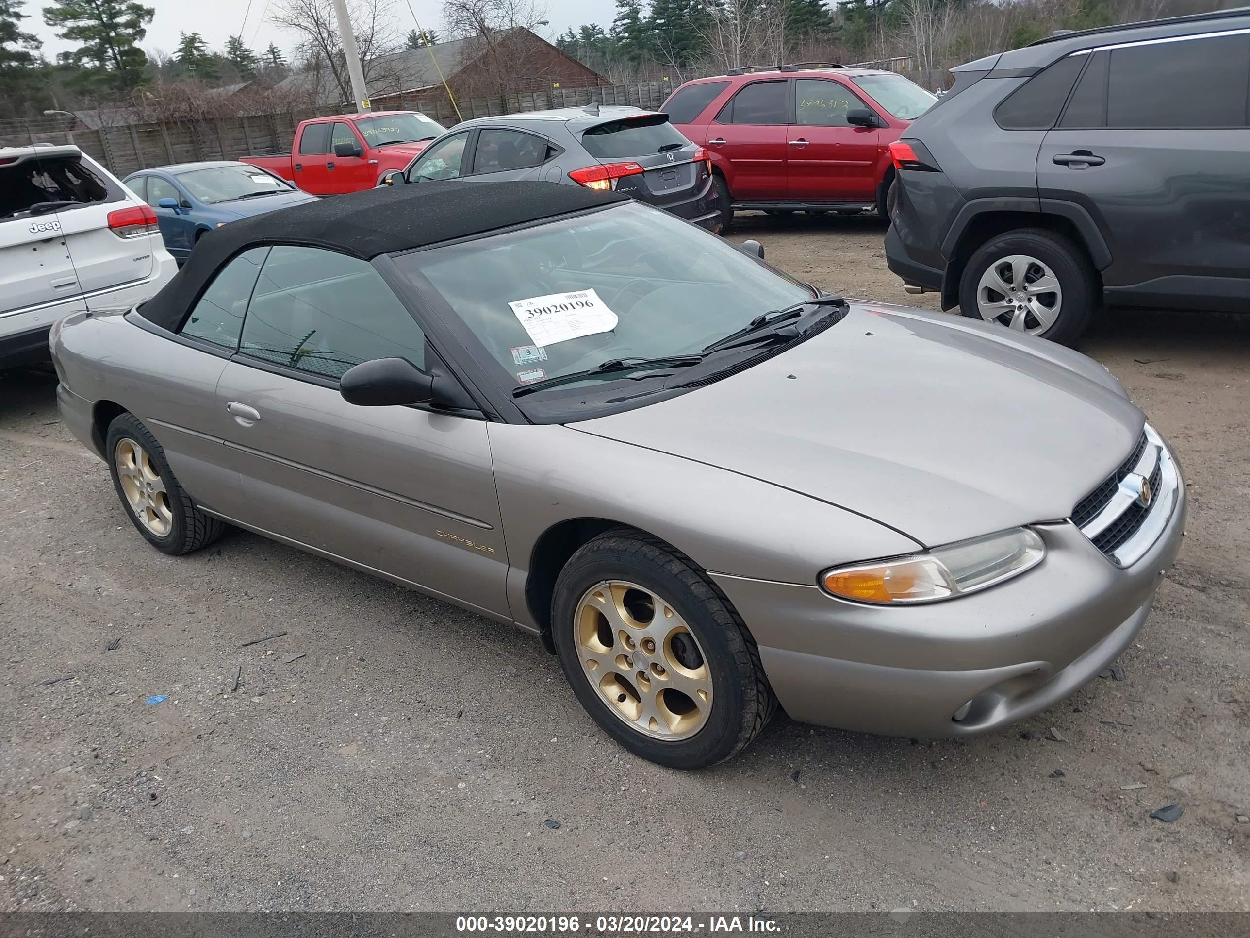 CHRYSLER SEBRING 1998 3c3el55h1wt209014