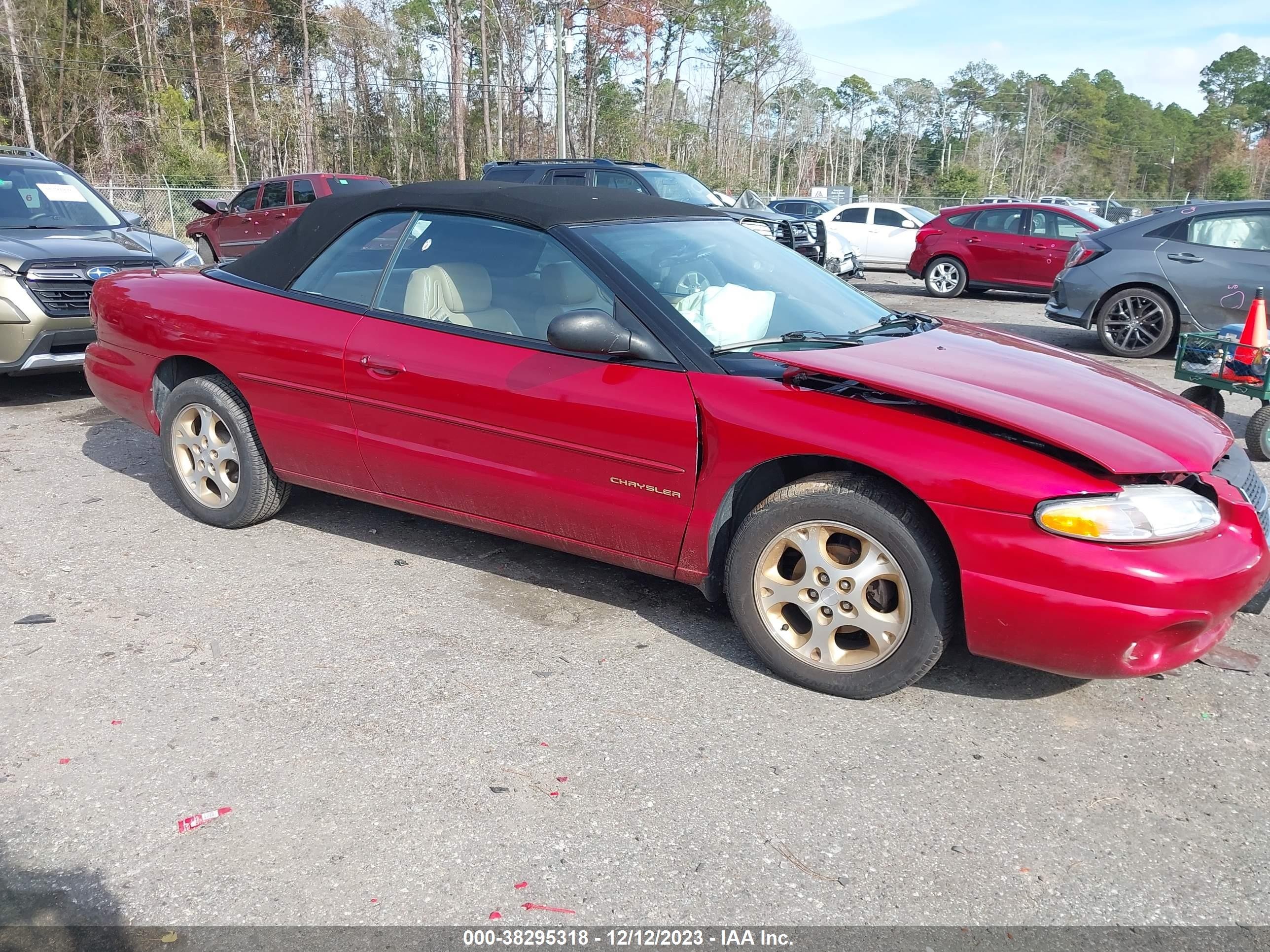 CHRYSLER SEBRING 2000 3c3el55h2yt200342