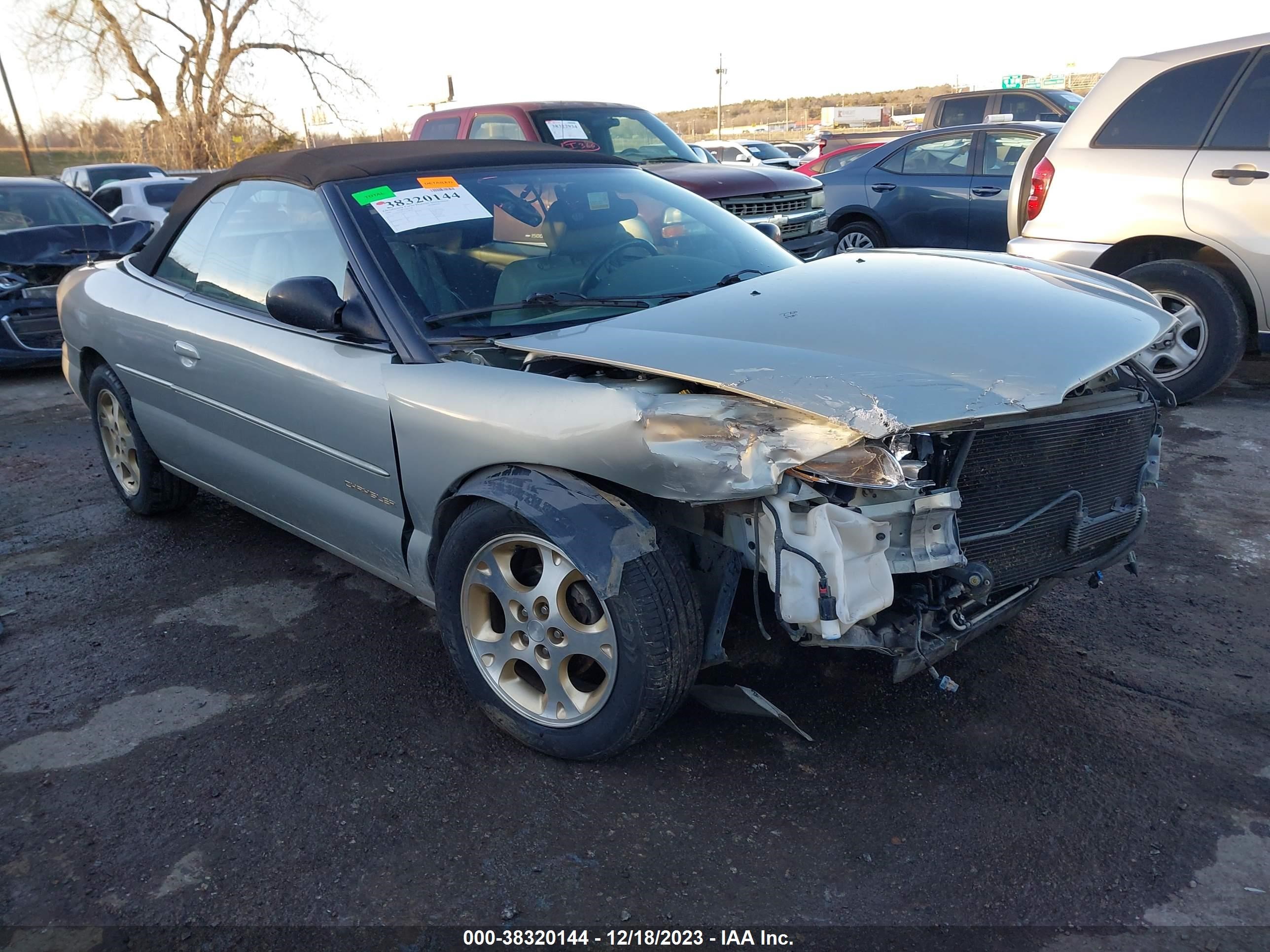 CHRYSLER SEBRING 2000 3c3el55h2yt224818