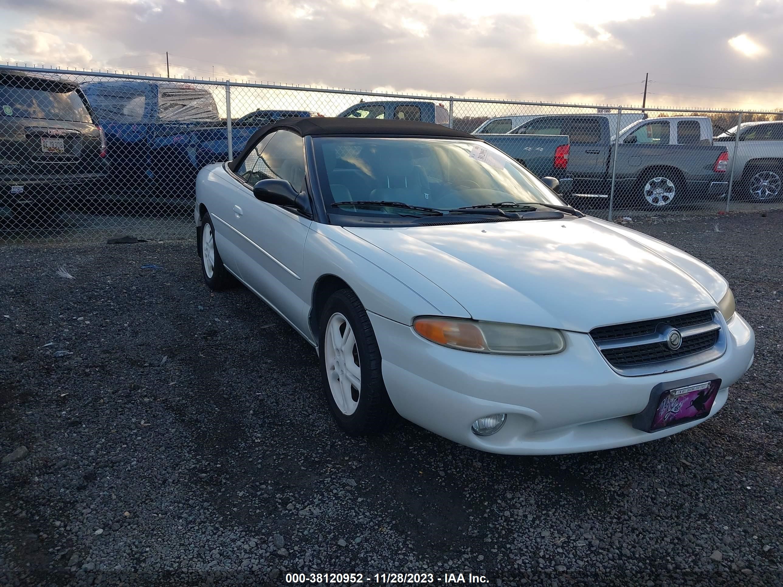 CHRYSLER SEBRING 1997 3c3el55h3vt593375