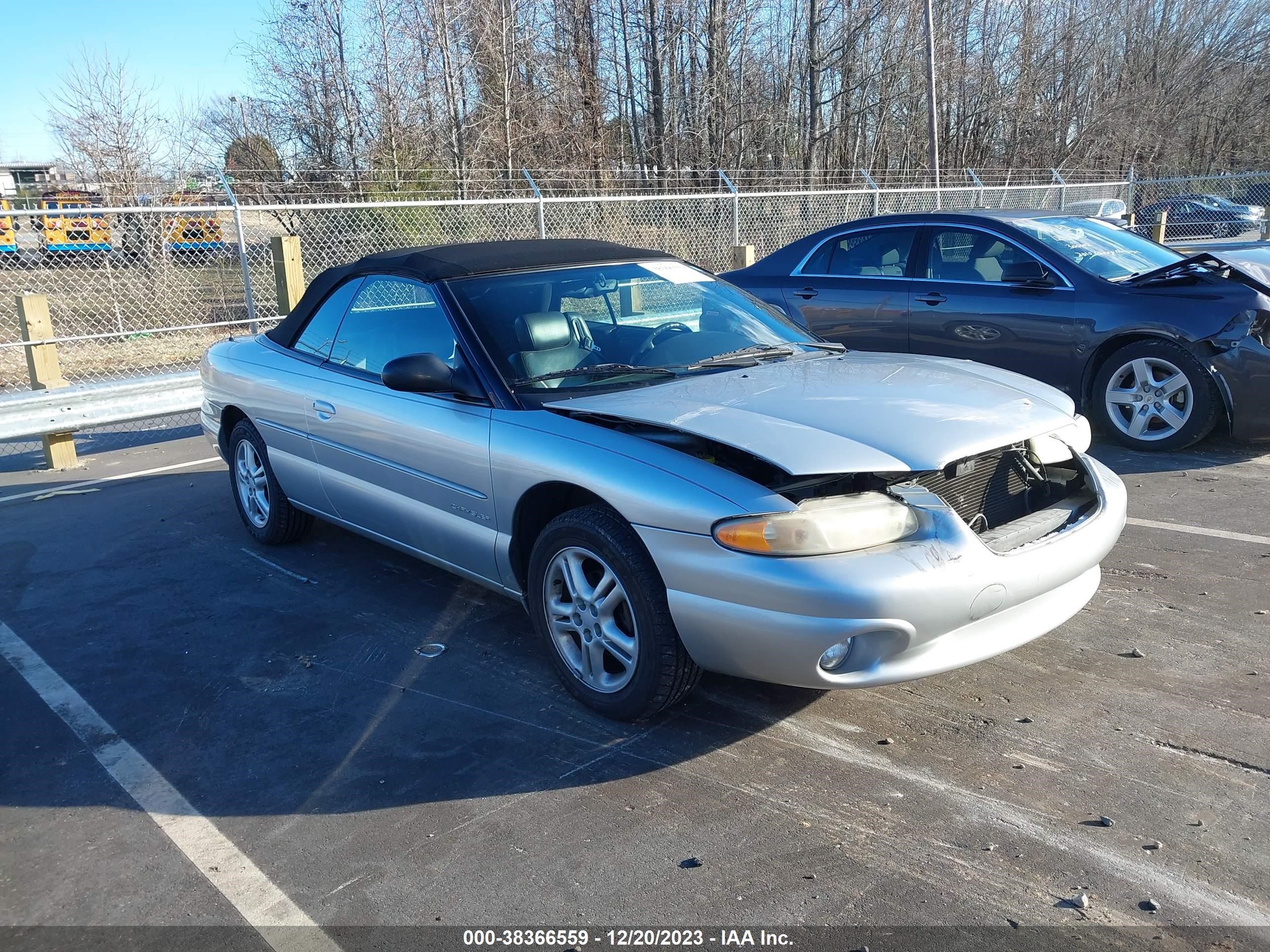 CHRYSLER SEBRING 2000 3c3el55h6yt264495