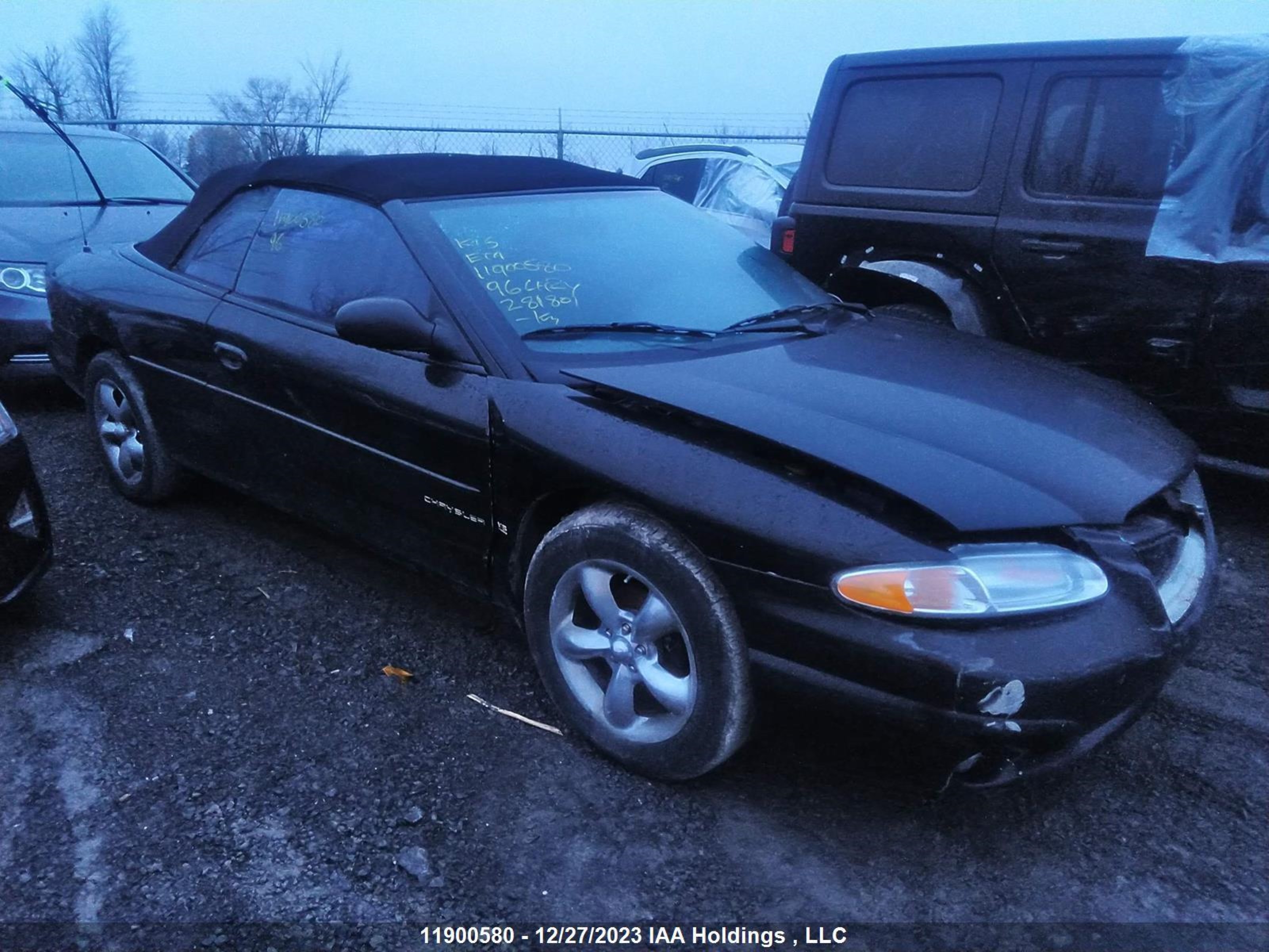 CHRYSLER SEBRING 1996 3c3el55h8tt281808