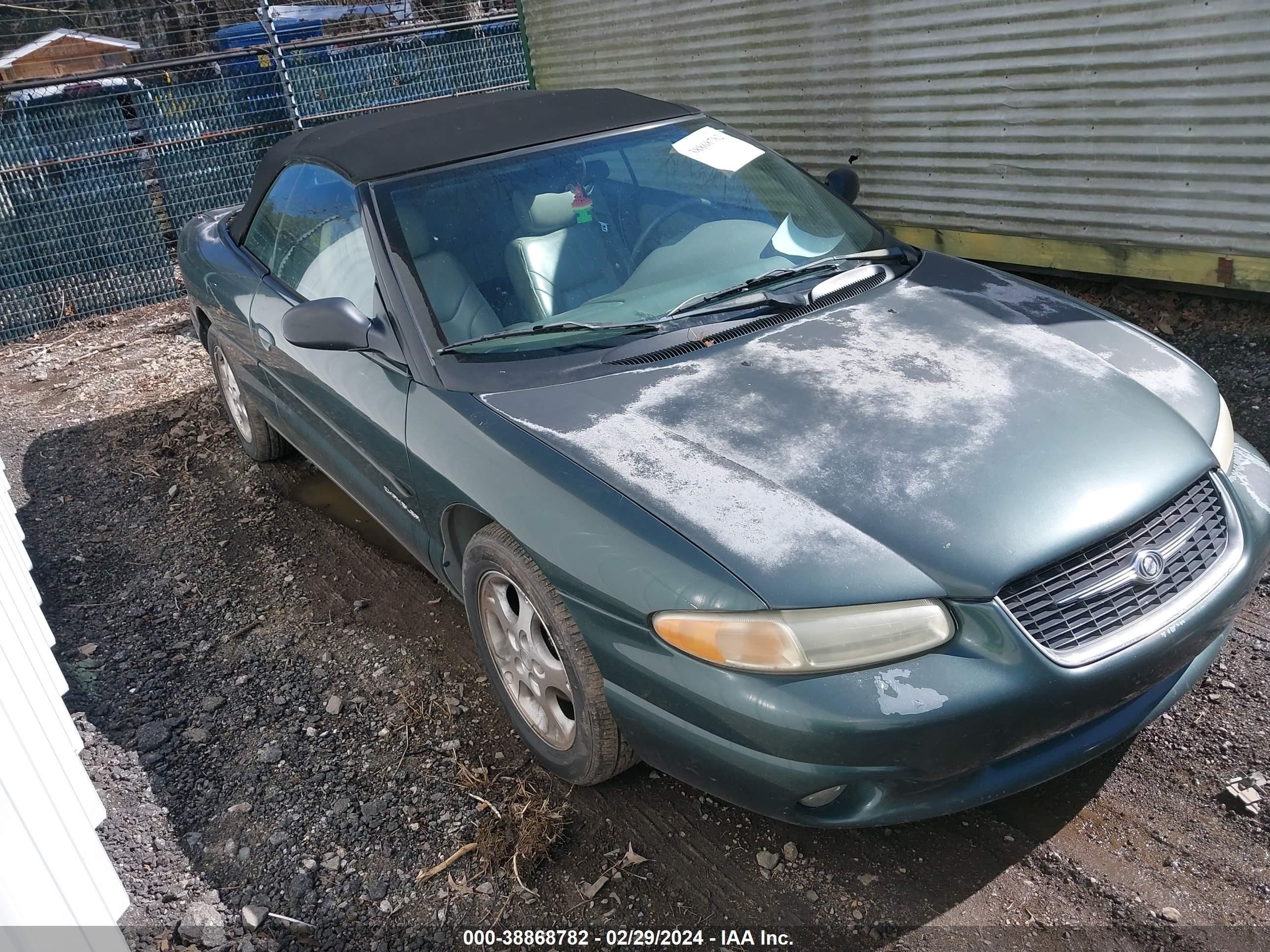 CHRYSLER SEBRING 2000 3c3el55hxyt283194