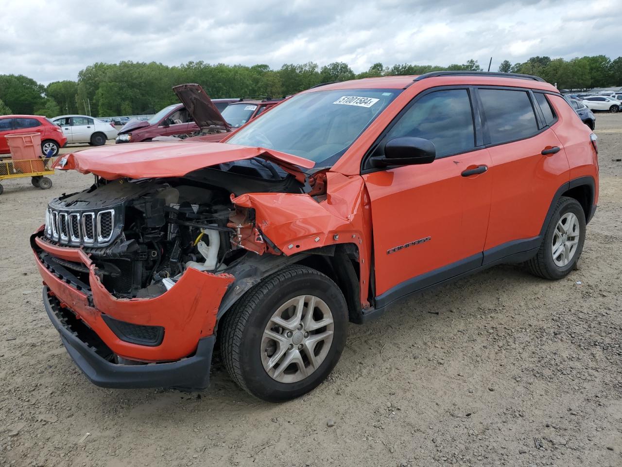 JEEP COMPASS 2018 3c4njcab0jt148111