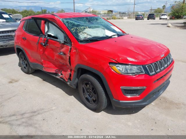 JEEP COMPASS 2018 3c4njcab1jt182588