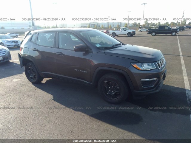 JEEP COMPASS 2018 3c4njcab1jt408502