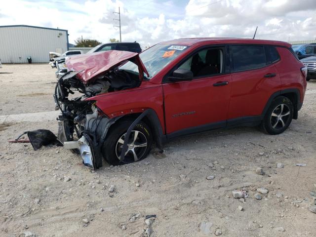 JEEP COMPASS 2018 3c4njcab3jt250891