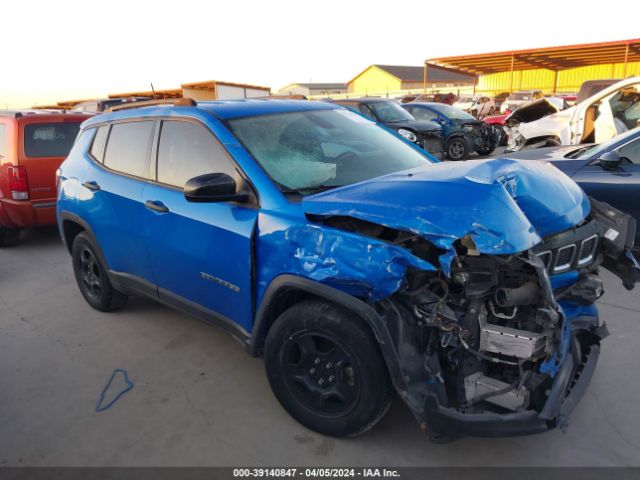 JEEP COMPASS 2018 3c4njcab5jt411516