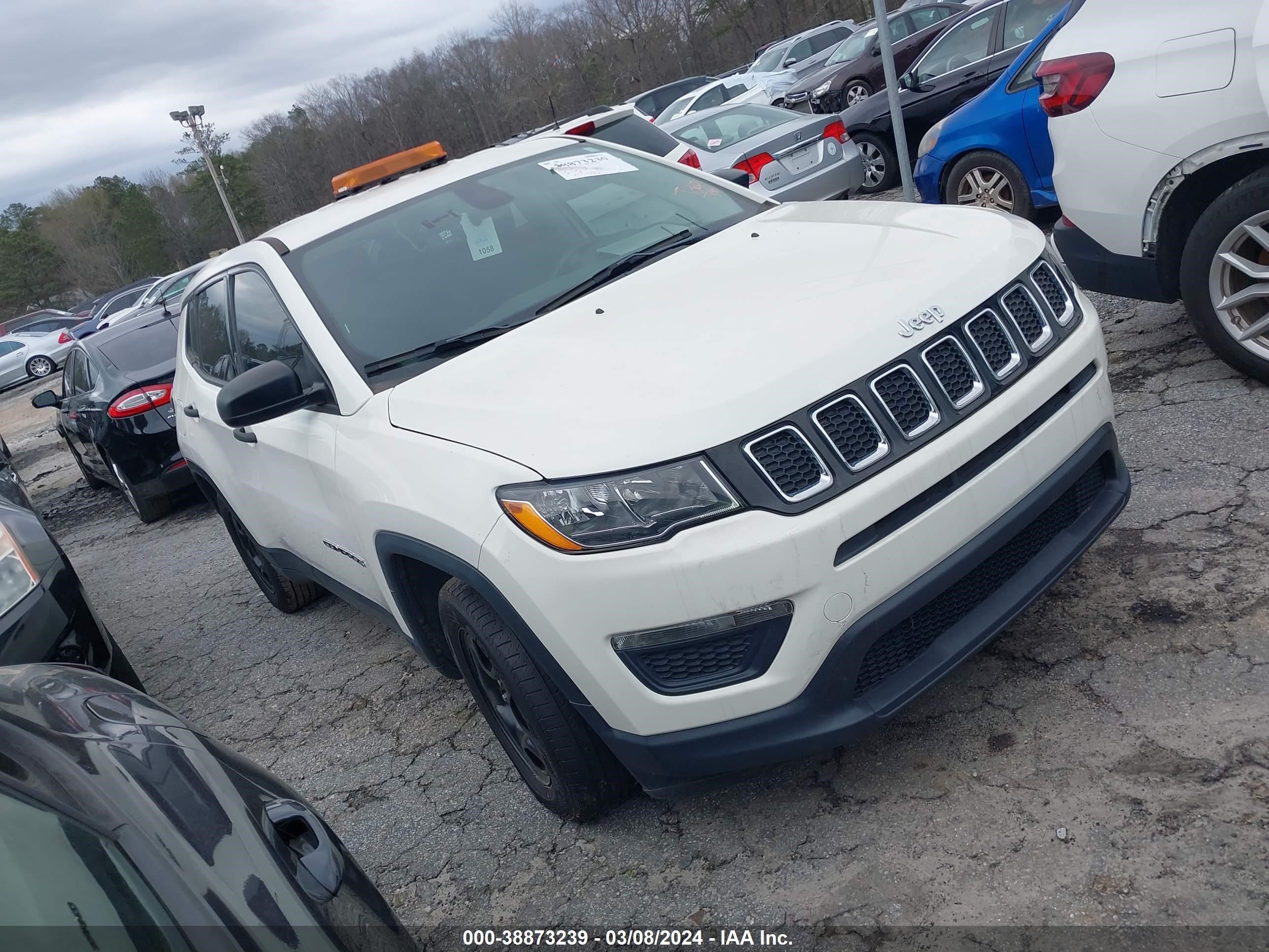 JEEP COMPASS 2019 3c4njcab5kt646550