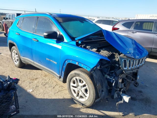 JEEP COMPASS 2018 3c4njcab7jt488291