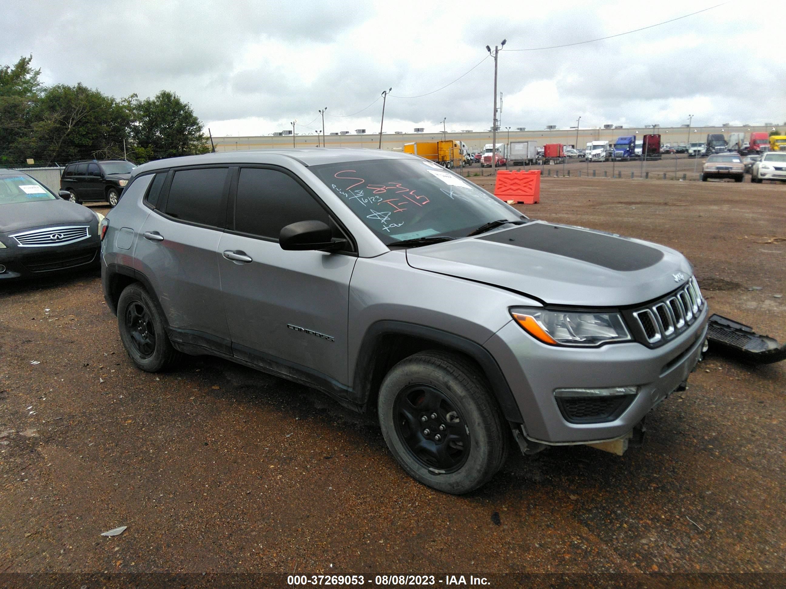 JEEP COMPASS 2020 3c4njcab7lt121460