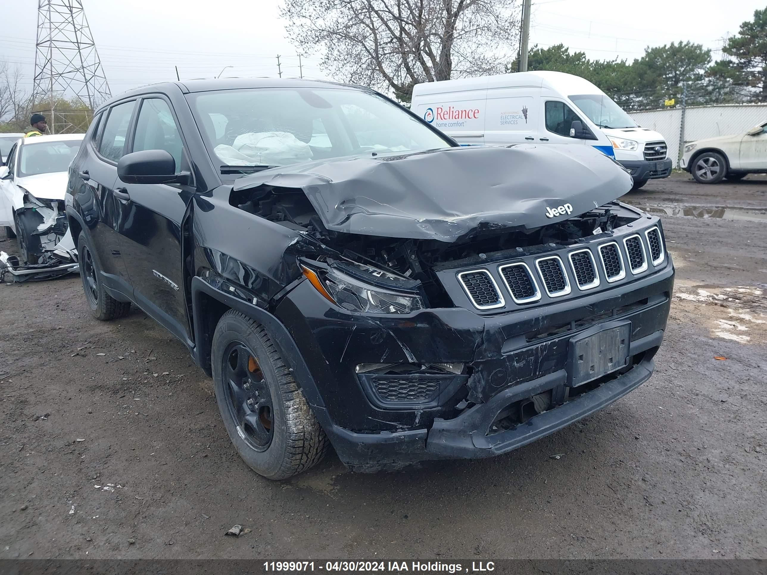 JEEP COMPASS 2019 3c4njcab8kt762535