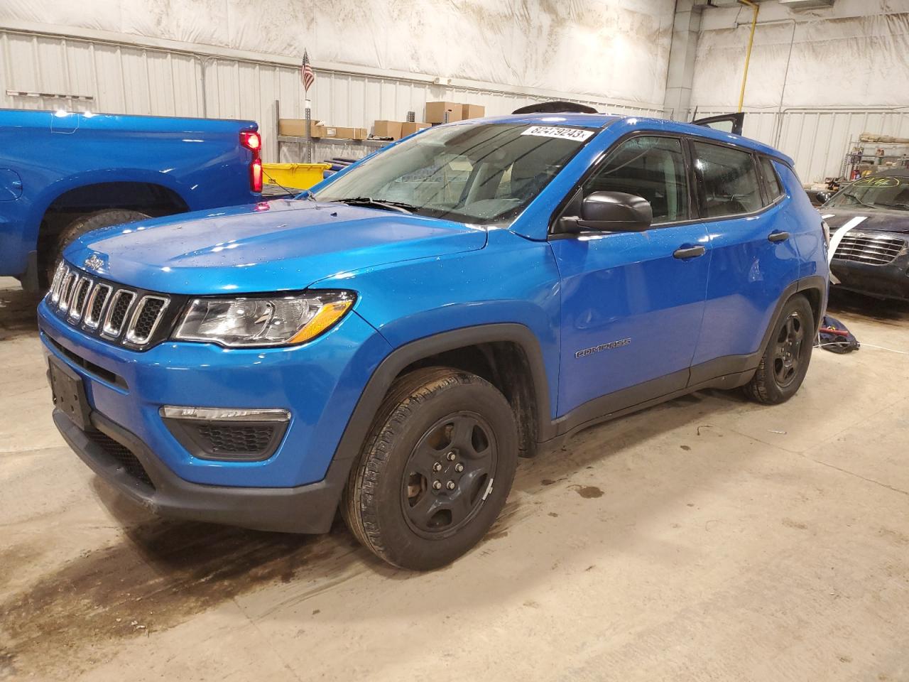 JEEP COMPASS 2018 3c4njcab9jt186288