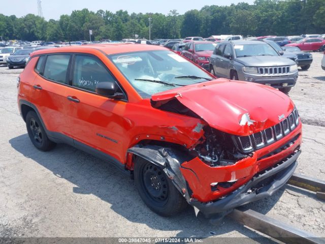 JEEP COMPASS 2018 3c4njcab9jt308809