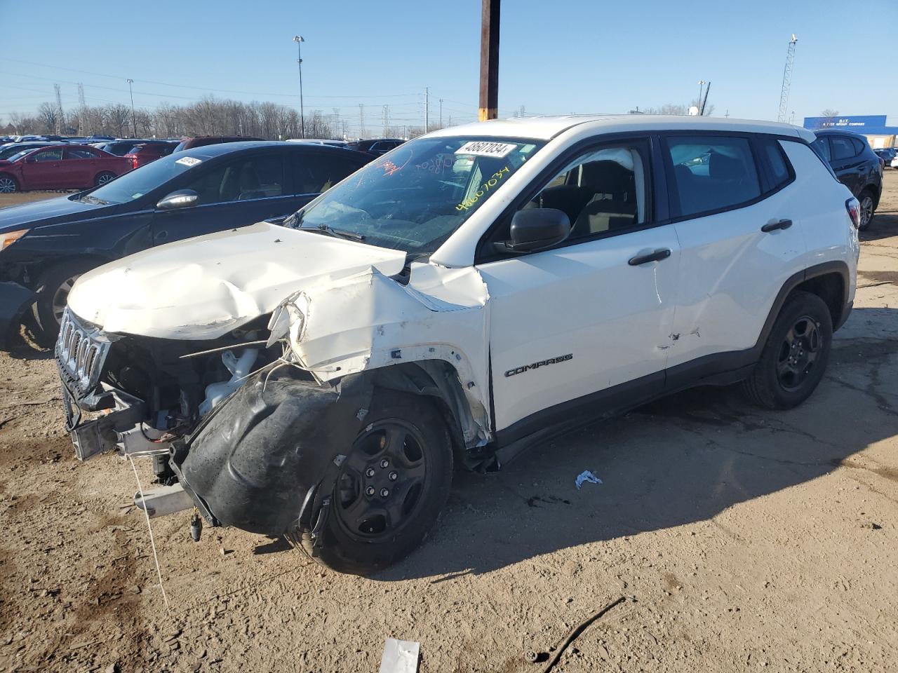 JEEP COMPASS 2018 3c4njcab9jt319308