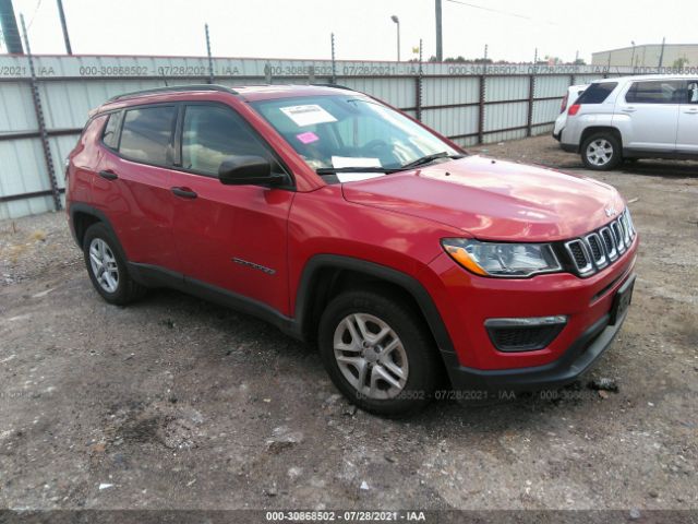 JEEP COMPASS 2018 3c4njcabxjt125452