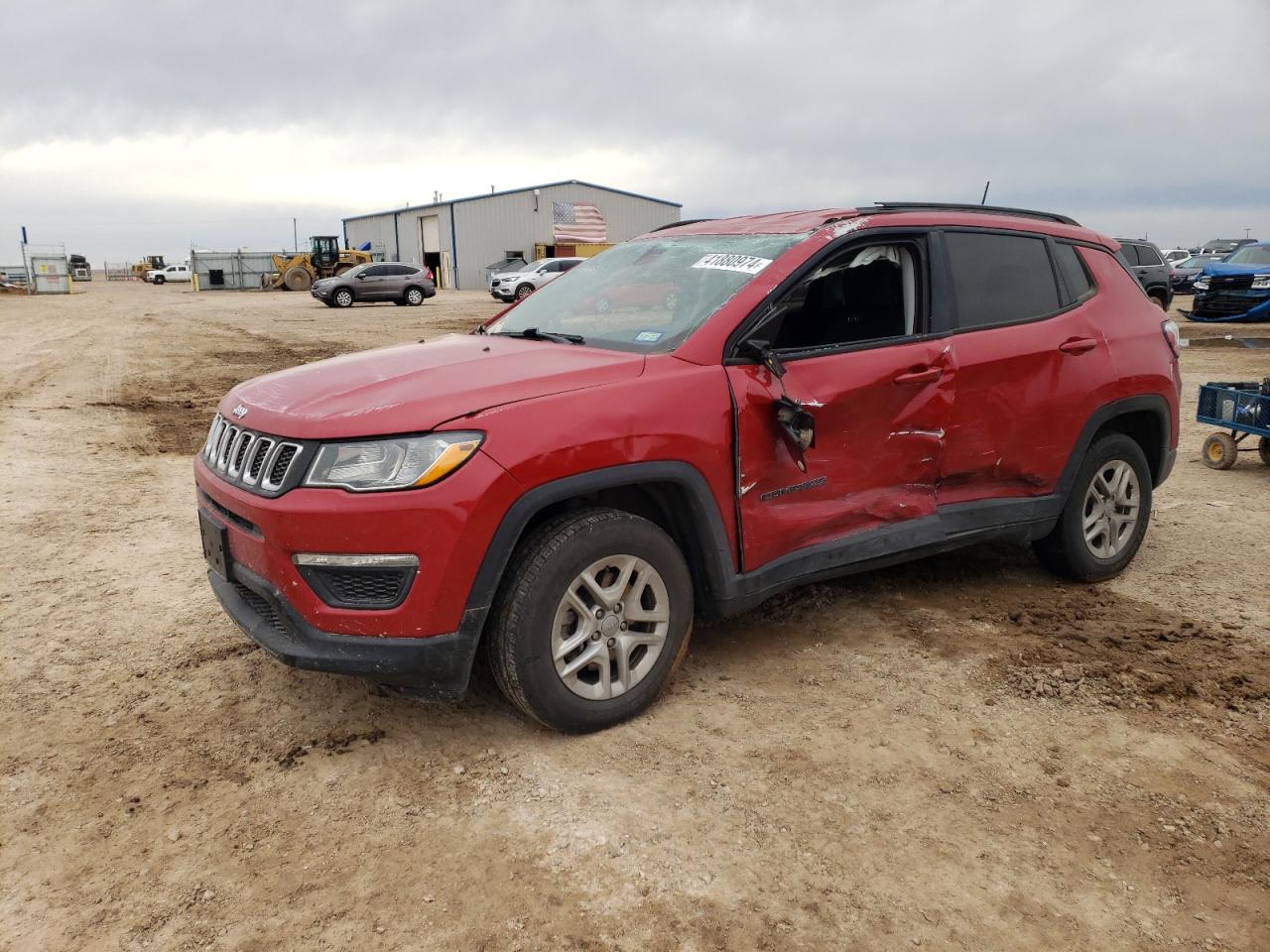 JEEP COMPASS 2018 3c4njcabxjt286738