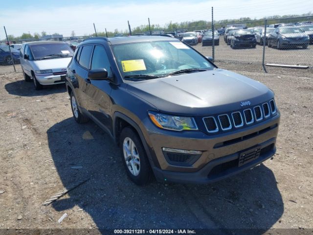 JEEP COMPASS 2018 3c4njcabxjt411771