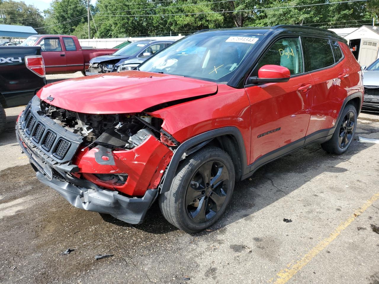 JEEP COMPASS 2019 3c4njcbb7kt788901