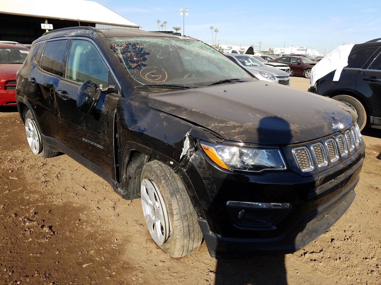 JEEP COMPASS LA 2018 3c4njcbb8jt102587