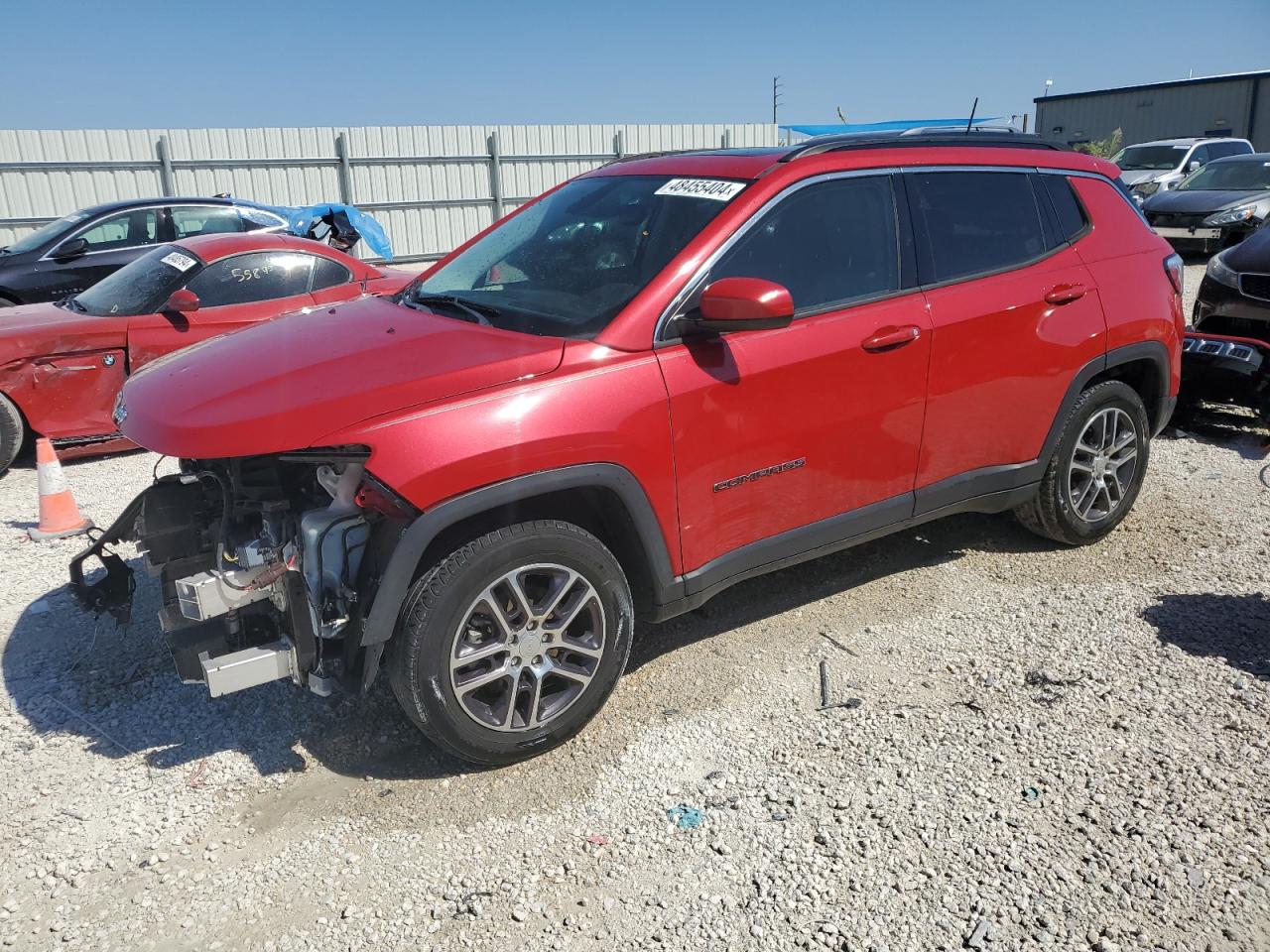 JEEP COMPASS 2018 3c4njcbb8jt468629