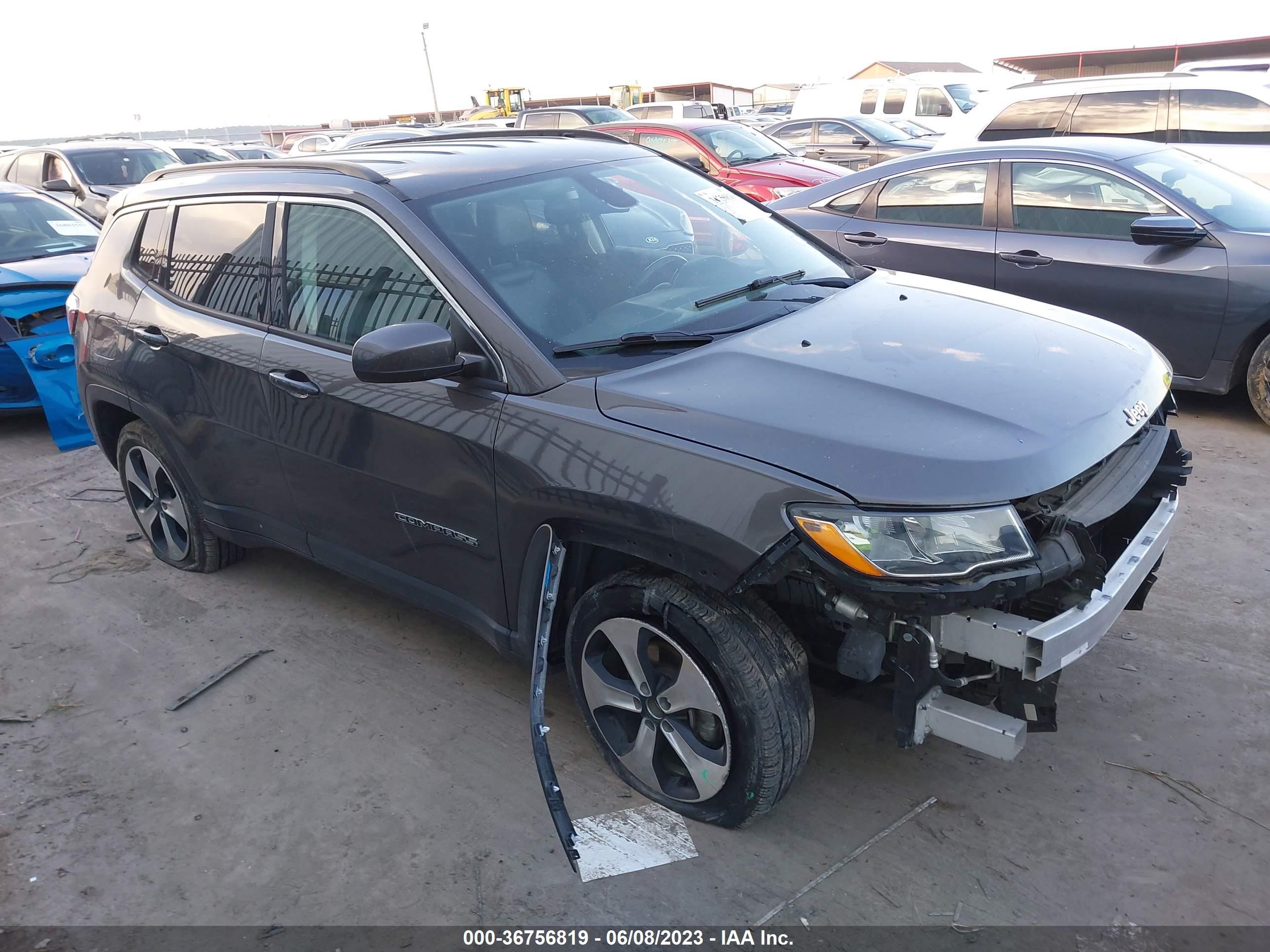 JEEP COMPASS 2018 3c4njcbb9jt286776