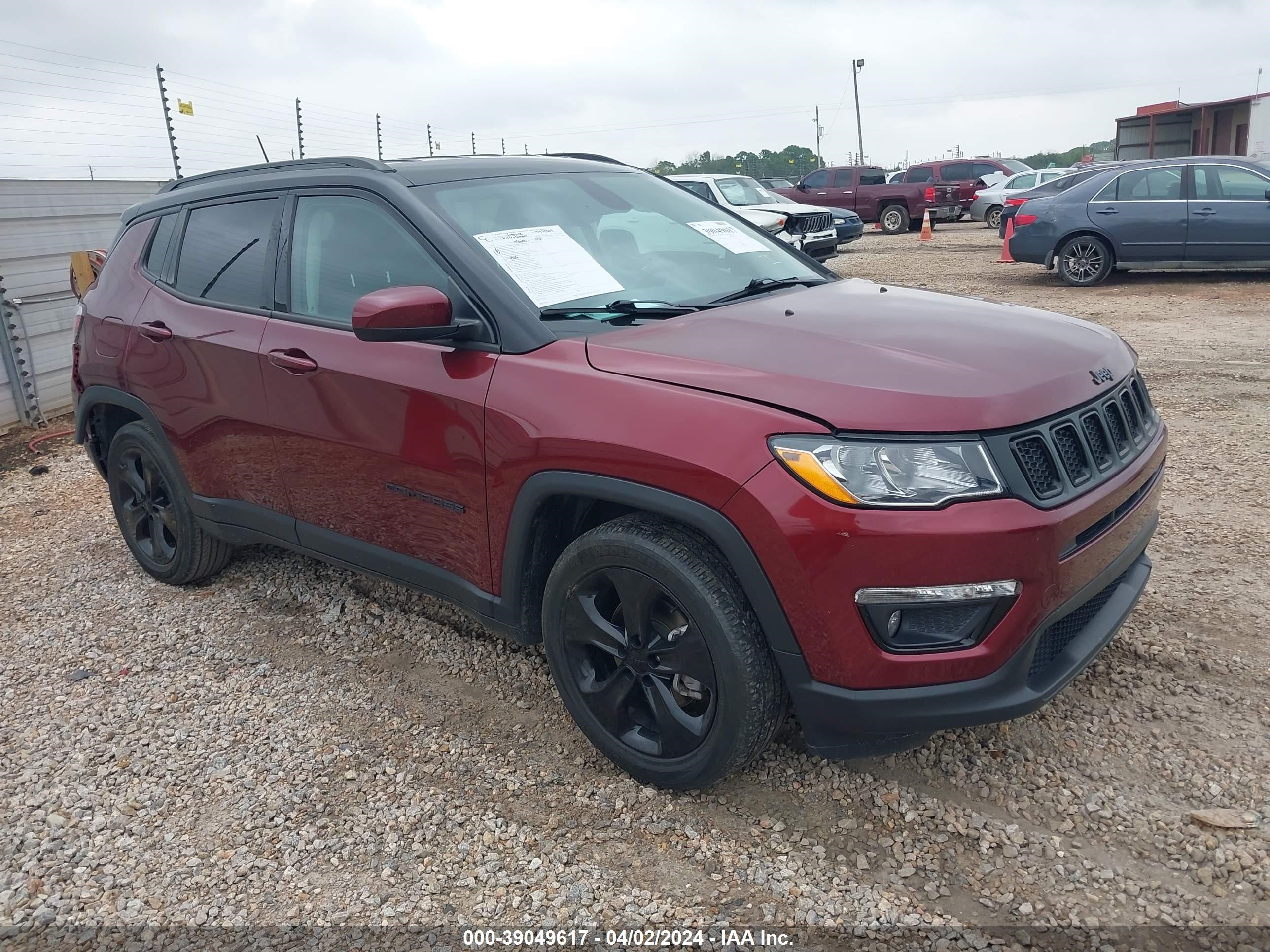 JEEP COMPASS 2021 3c4njcbbxmt597038