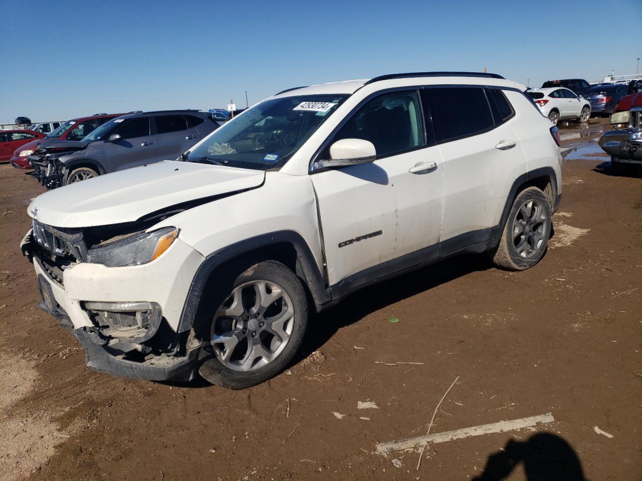 JEEP COMPASS 2019 3c4njccb0kt788589