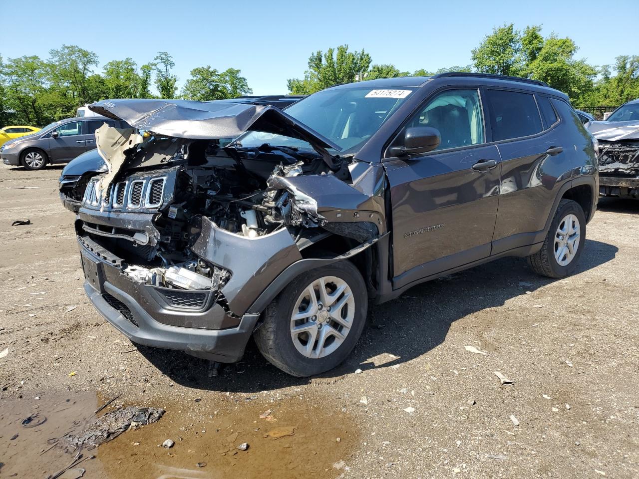 JEEP COMPASS 2018 3c4njdab4jt337639