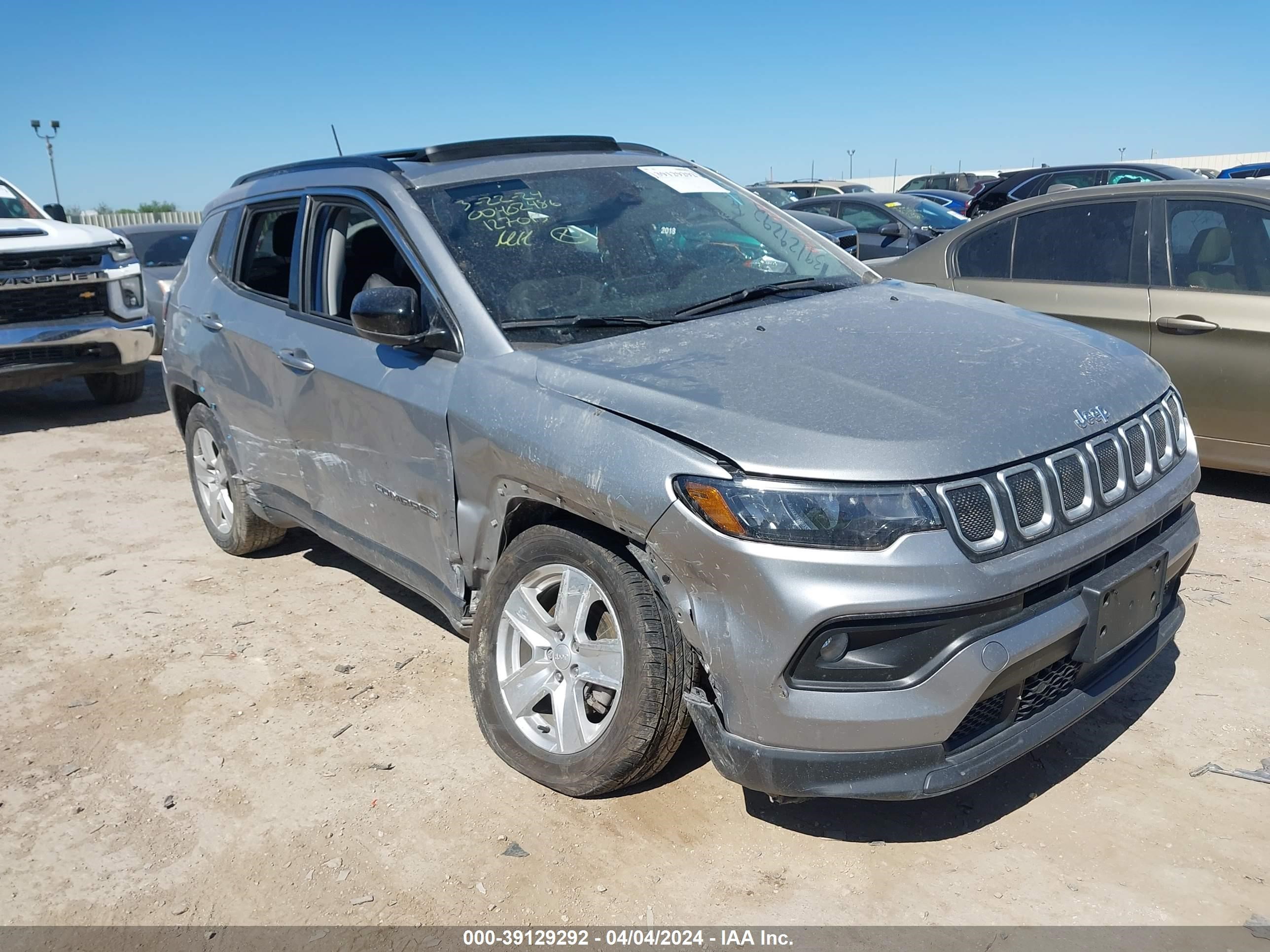 JEEP COMPASS 2022 3c4njdbb2nt127013