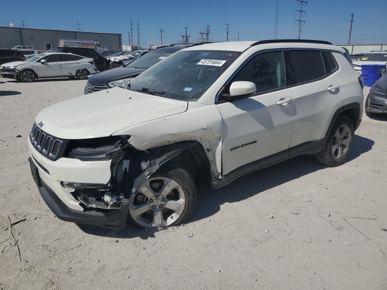 JEEP COMPASS 2018 3c4njdbb3jt393103