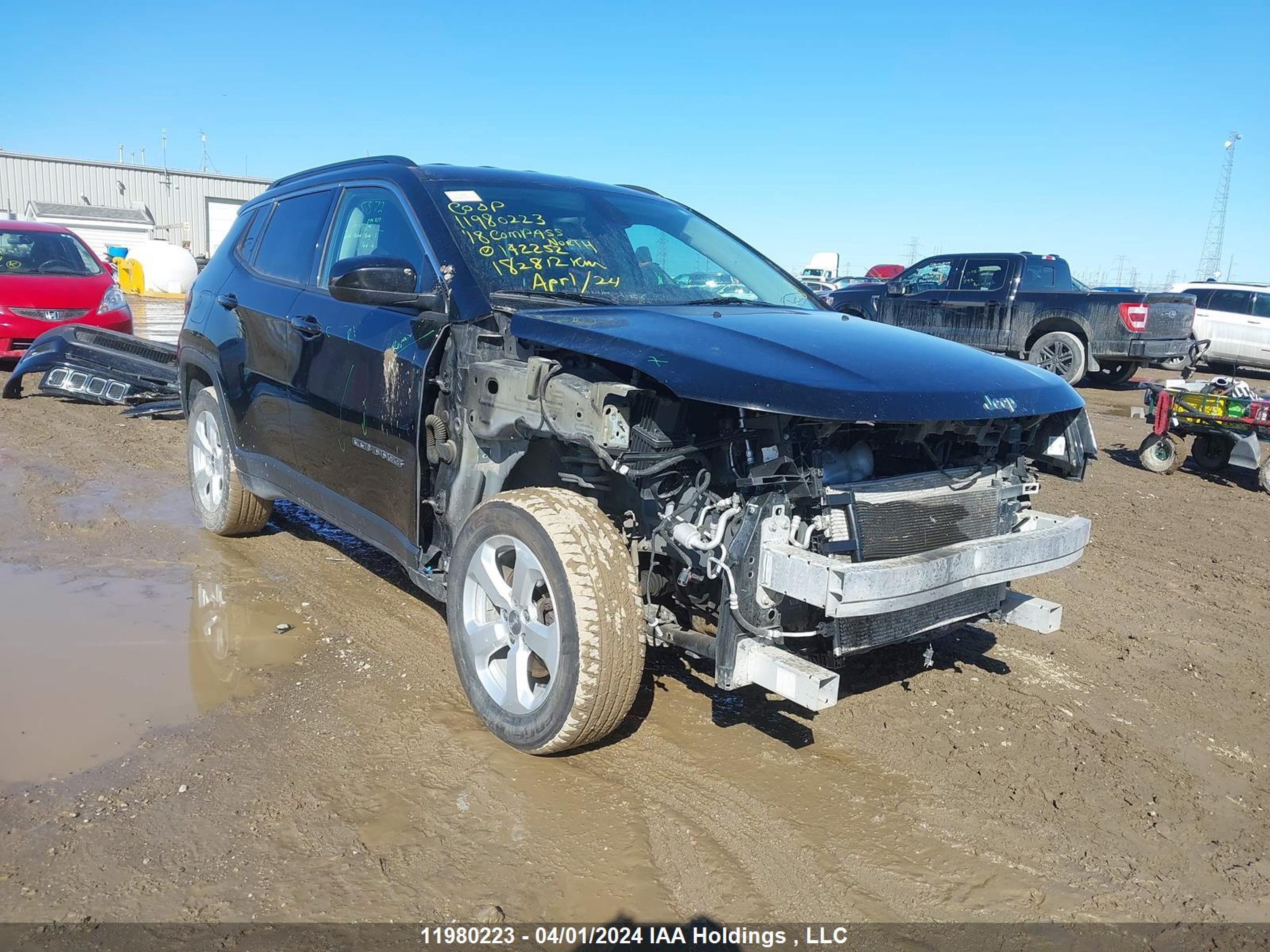 JEEP COMPASS 2018 3c4njdbb4jt142252