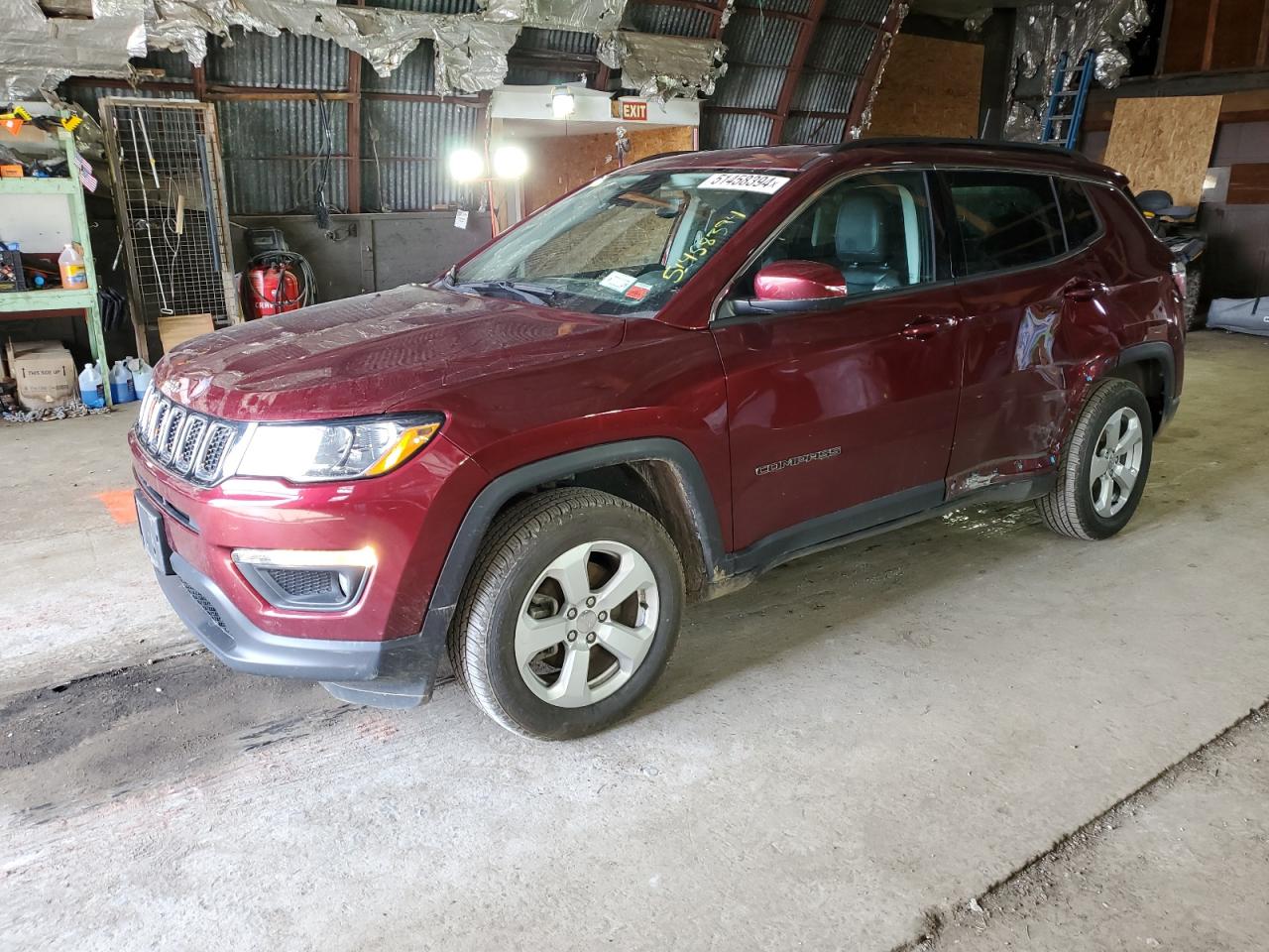 JEEP COMPASS 2020 3c4njdbb5lt229516