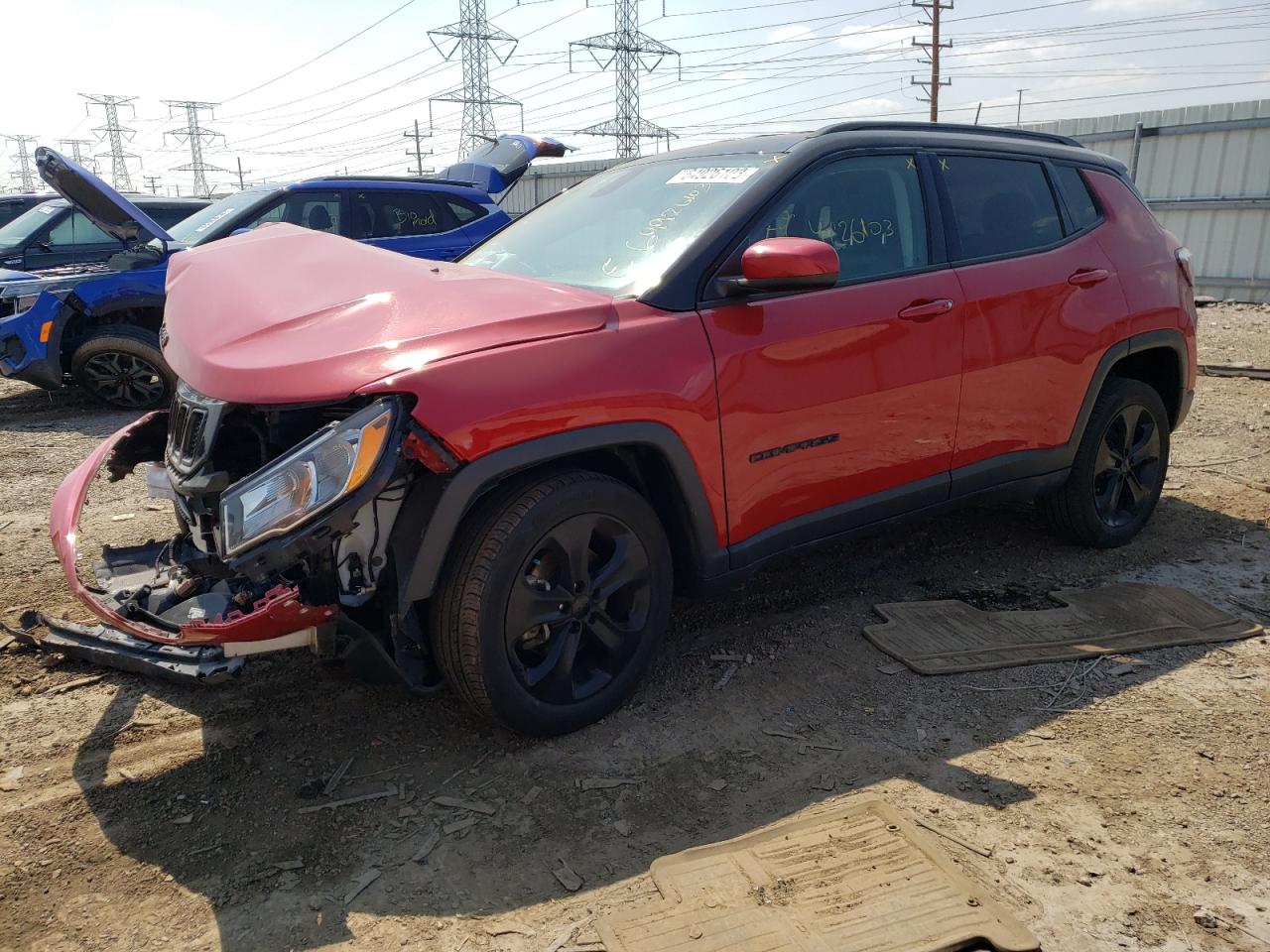 JEEP COMPASS 2018 3c4njdbb9jt454938