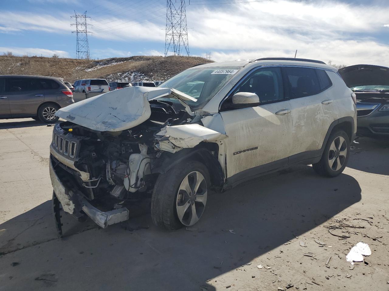 JEEP COMPASS 2019 3c4njdbb9kt629187