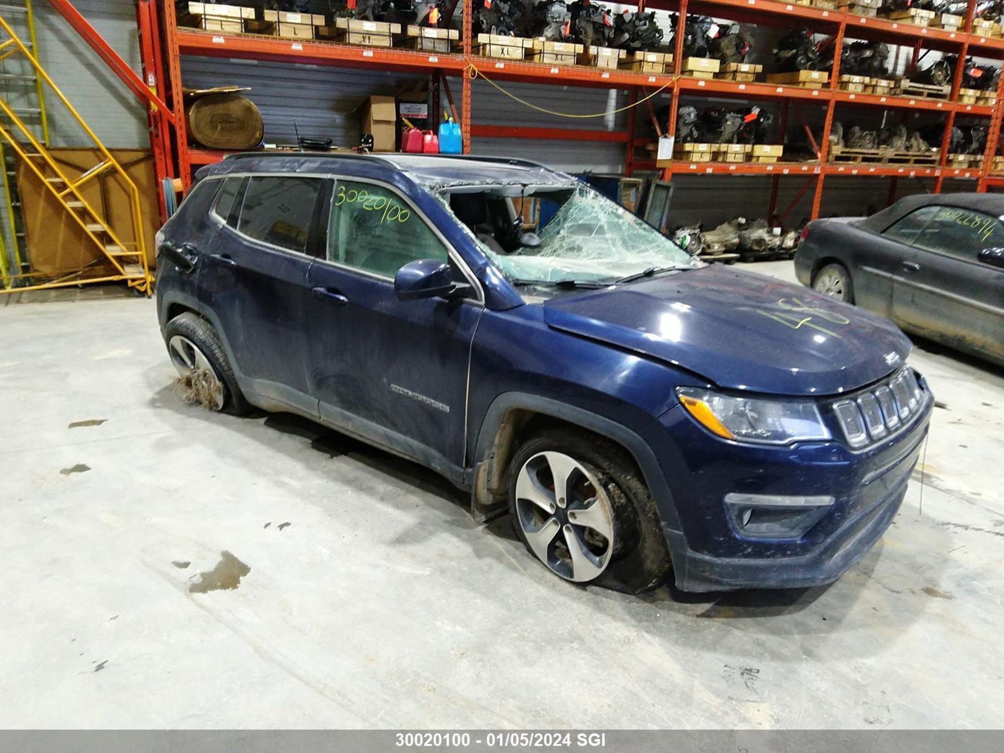 JEEP COMPASS 2017 3c4njdbbxht681193