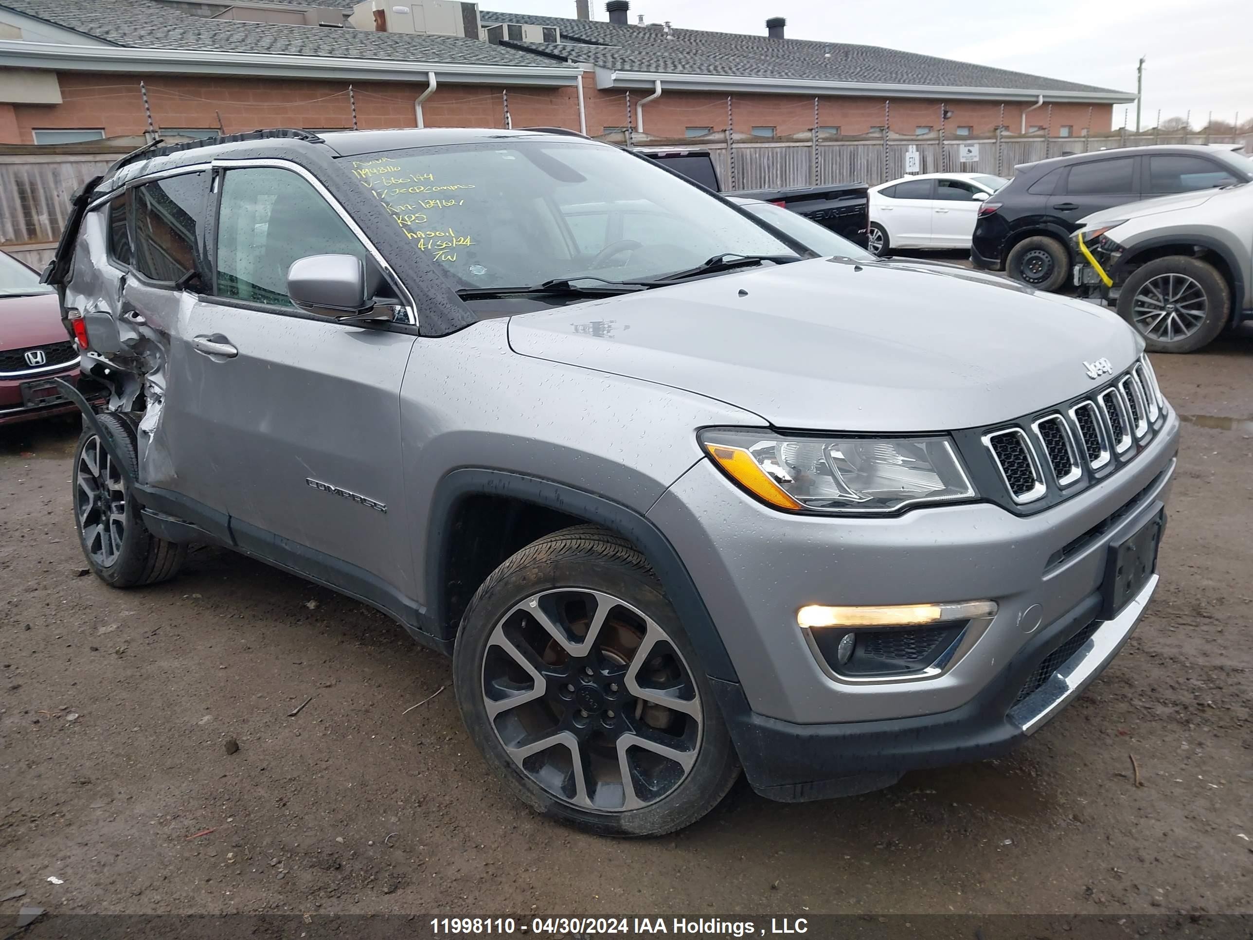 JEEP COMPASS 2017 3c4njdcb3ht660149