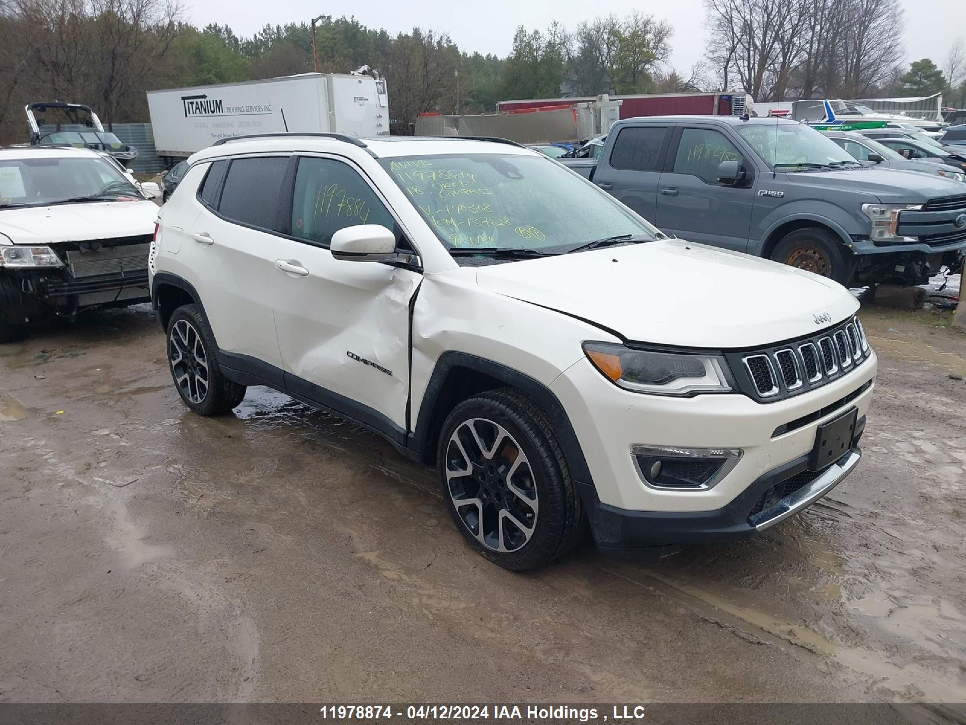 JEEP COMPASS 2018 3c4njdcb5jt190308