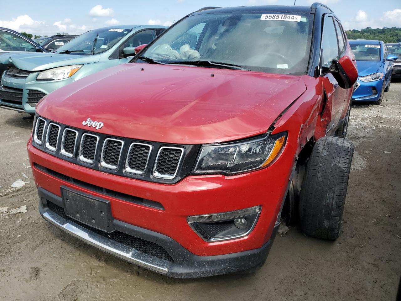 JEEP COMPASS 2018 3c4njdcb7jt280625