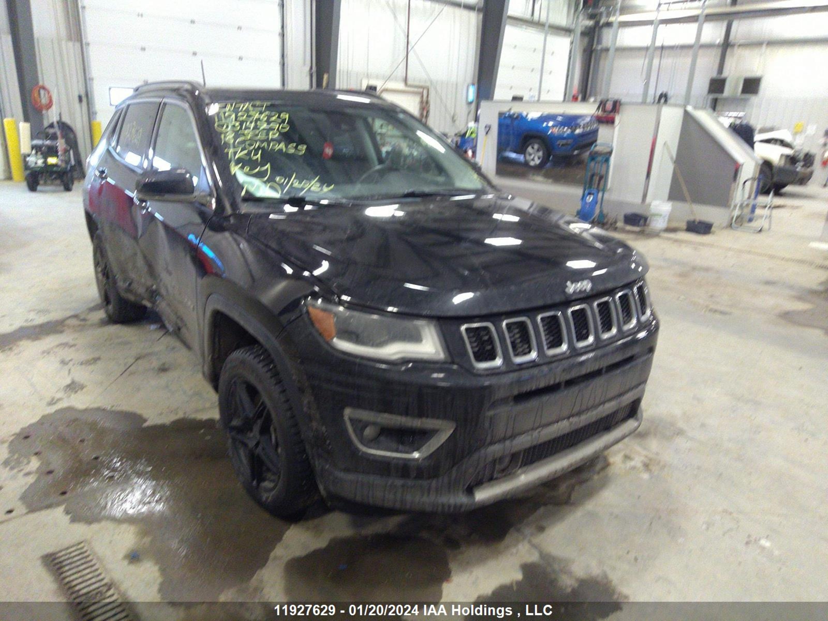 JEEP COMPASS 2018 3c4njdcb7jt314790