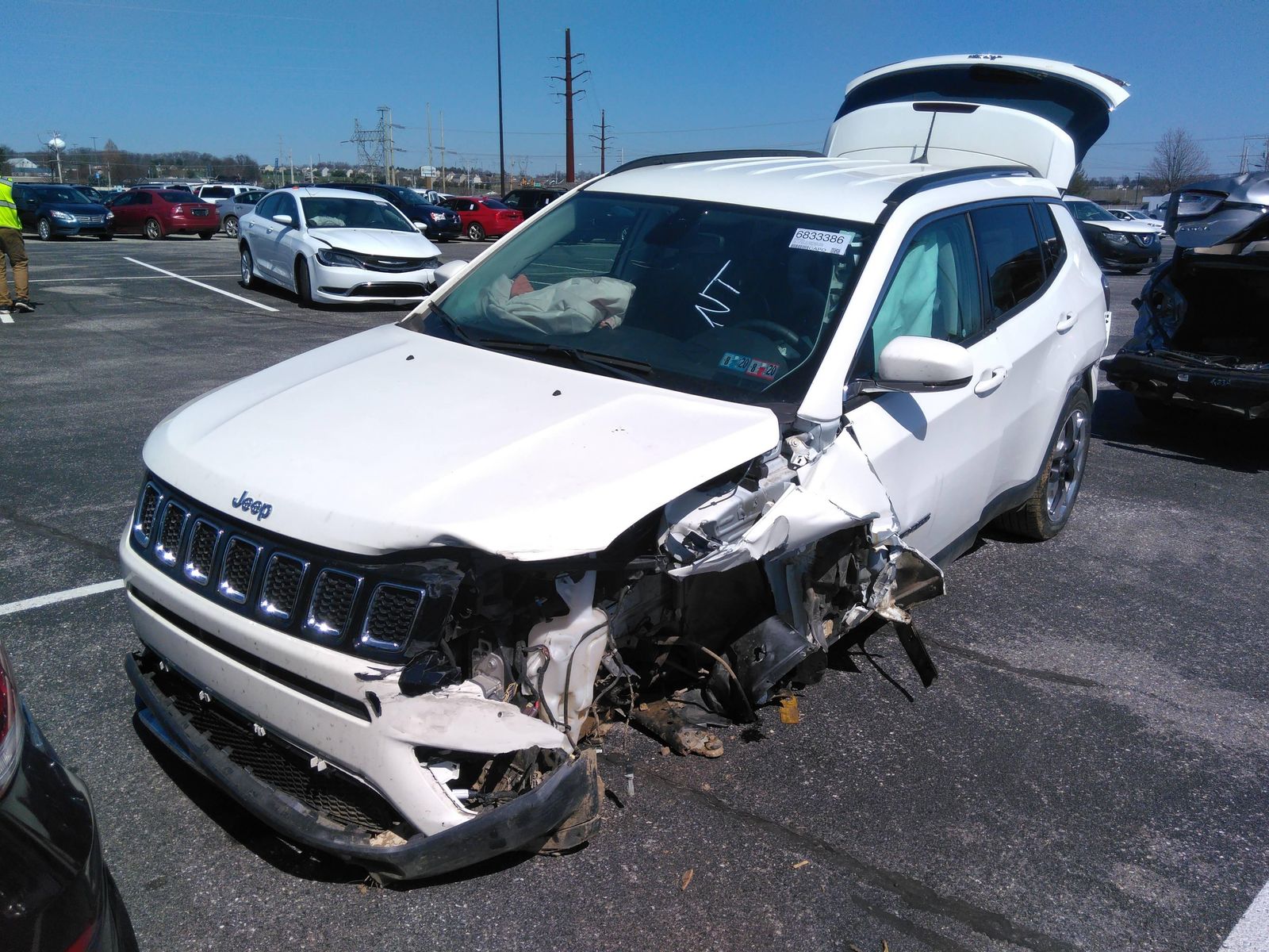 JEEP COMPASS 4X4 2019 3c4njdcb8kt620267